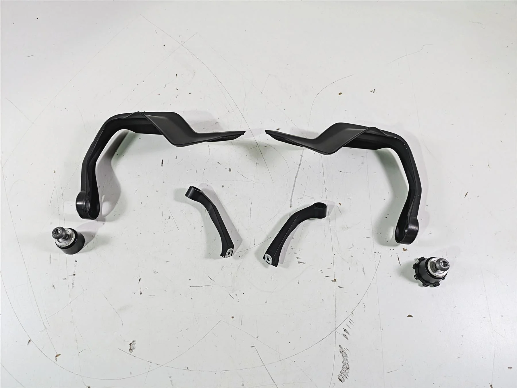 2016  BMW R1200GS GSW K50 Hand Guard & Mounts Set 46638523431 46638523432 - Image 4