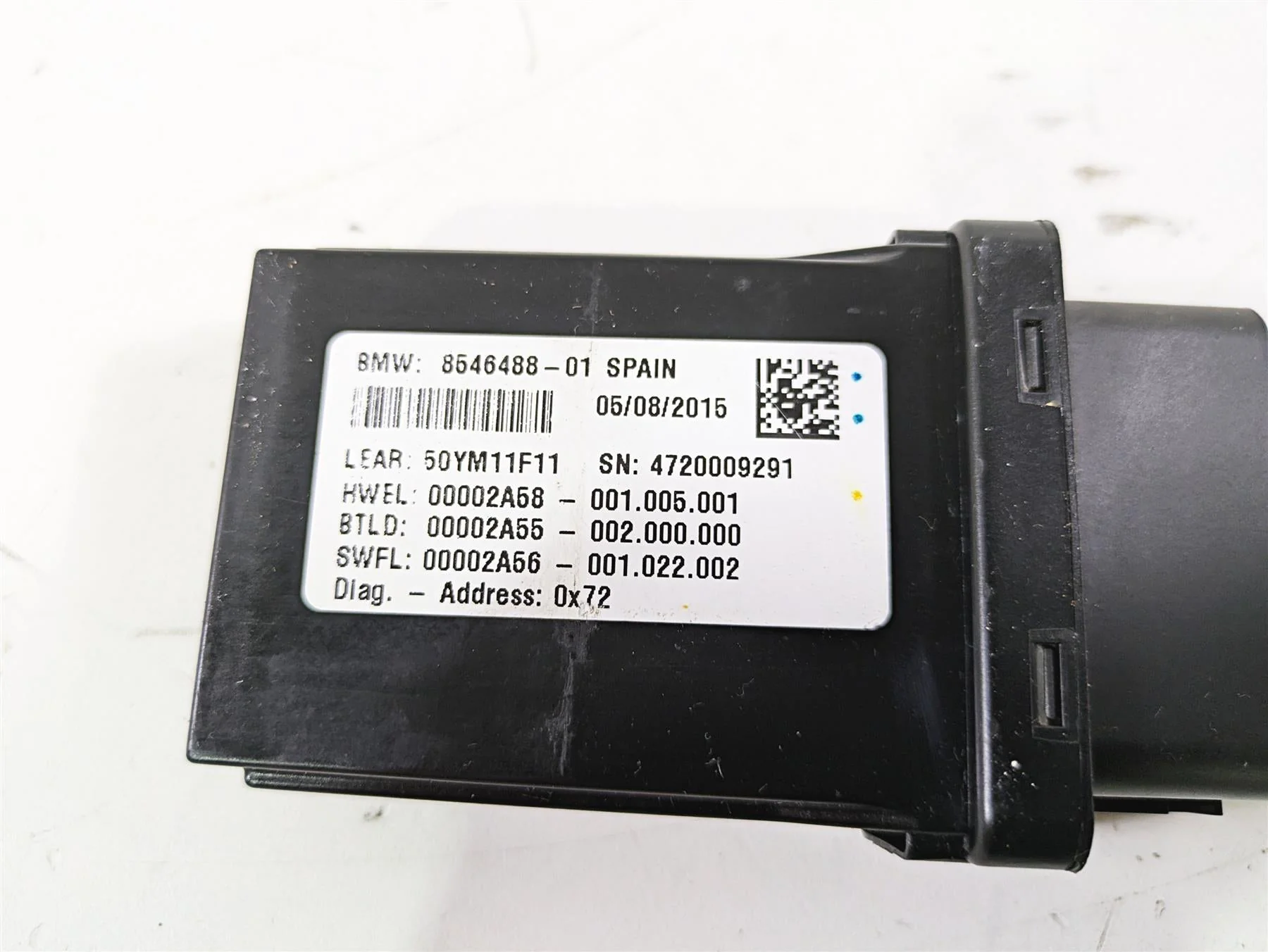 2016 BMW R1200GS GSW K50 Light Control Module 8546488 - Image 8