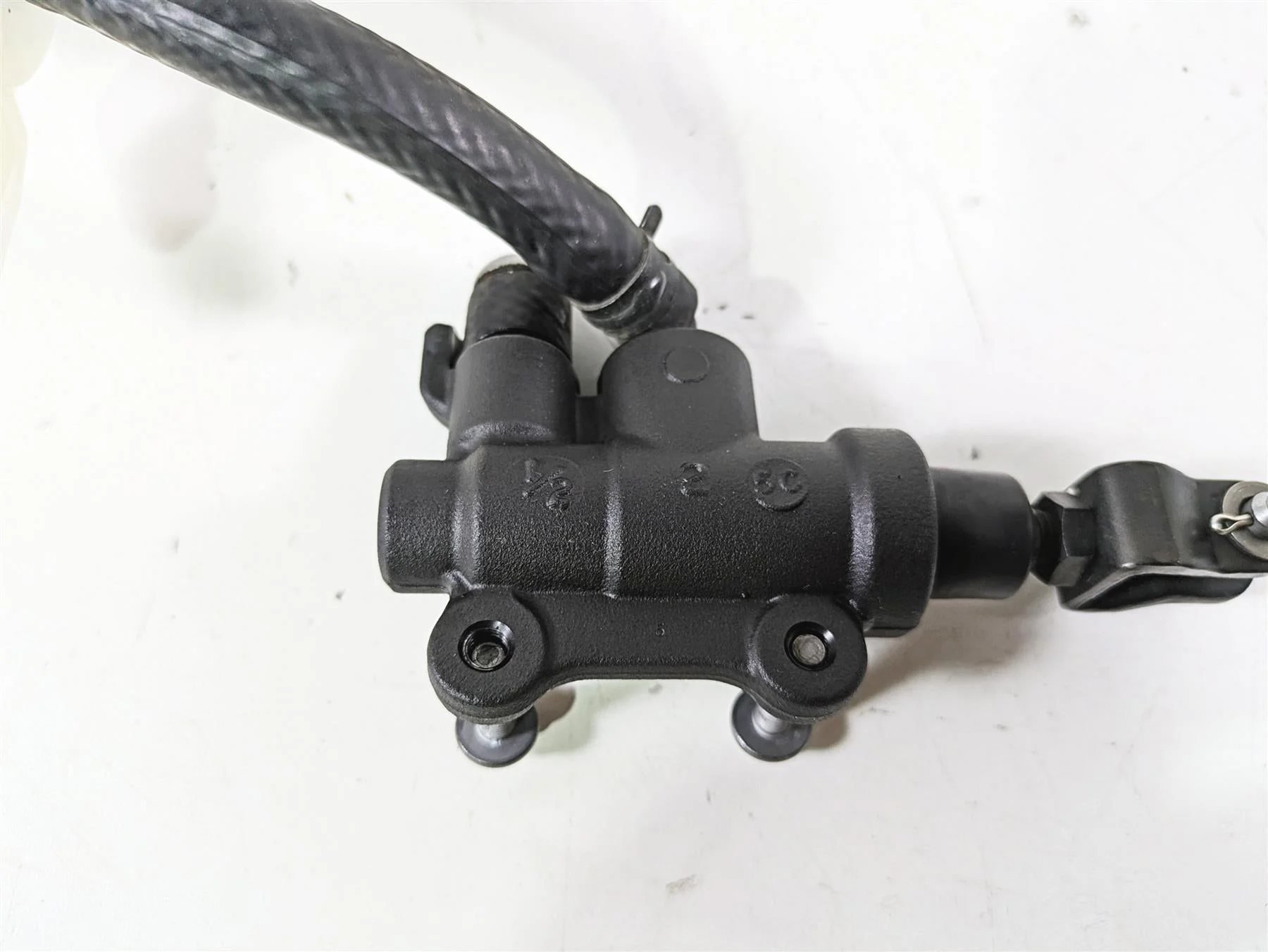 2016  BMW R1200GS GSW K50 Rear Brake Master Cylinder 1/2" Nissin 34318522398 - Image 6