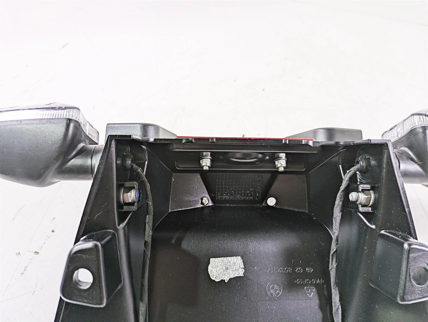 2016  BMW R1200GS GSW K50 Rear Plate Holder Turn Signal Set 63138534353 - Image 10