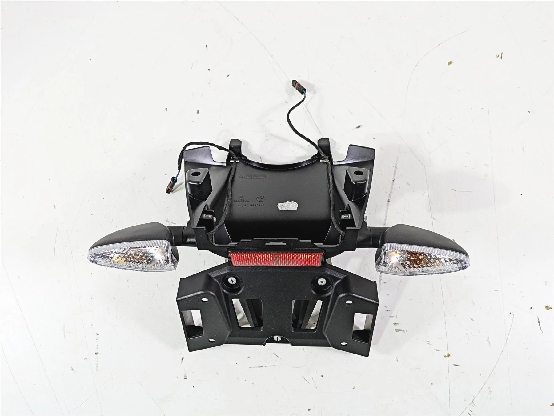 2016  BMW R1200GS GSW K50 Rear Plate Holder Turn Signal Set 63138534353 - Image 5