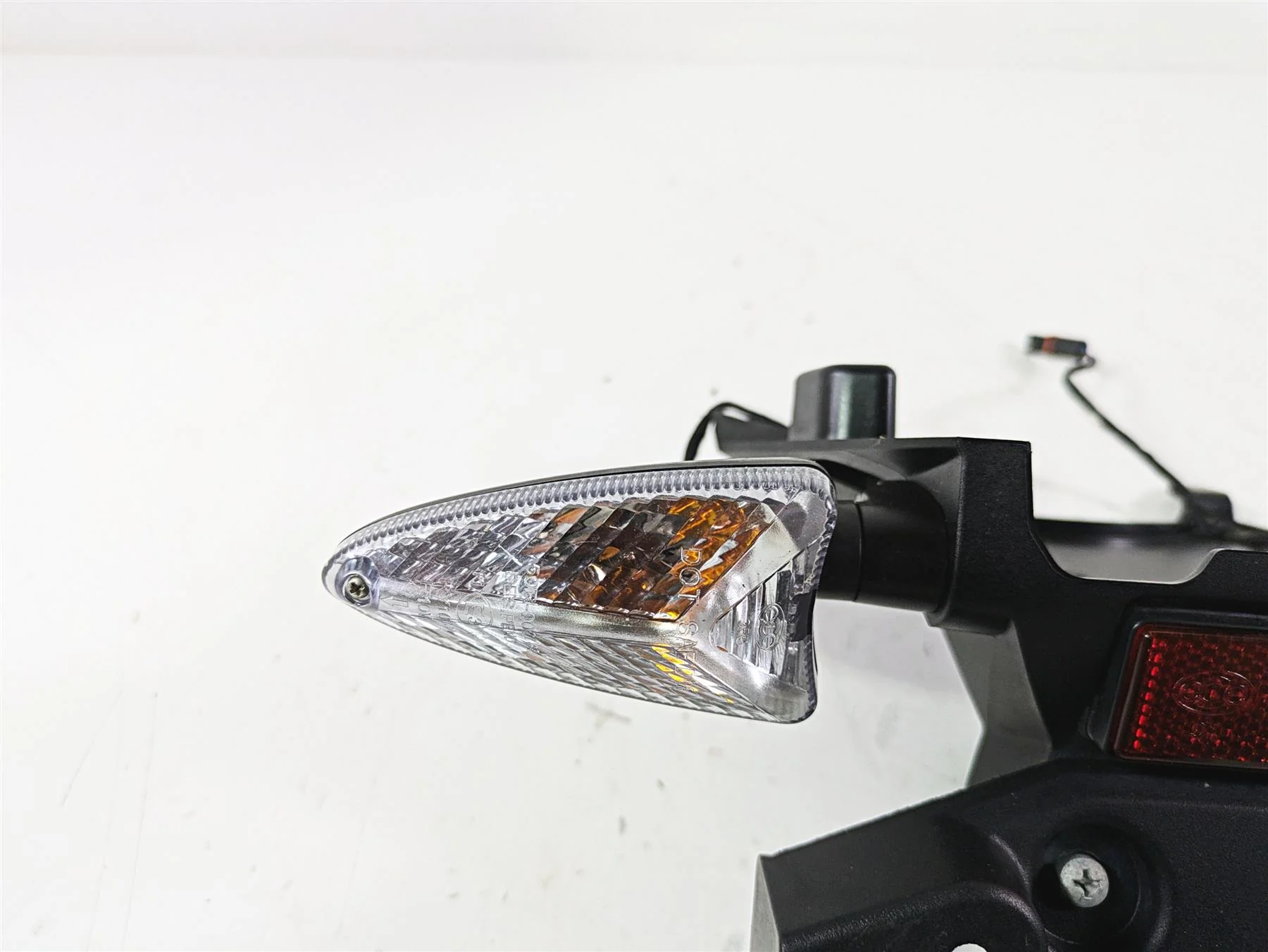 2016  BMW R1200GS GSW K50 Rear Plate Holder Turn Signal Set 63138534353 - Image 7