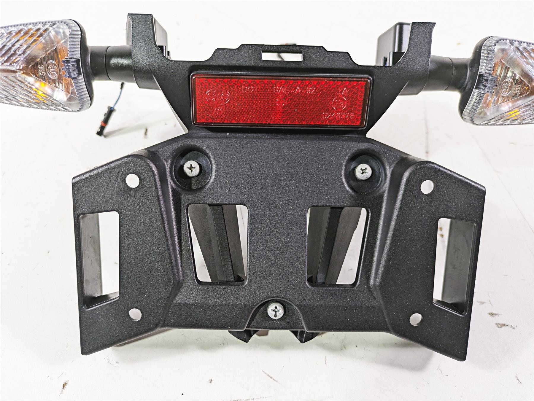 2016  BMW R1200GS GSW K50 Rear Plate Holder Turn Signal Set 63138534353 - Image 8