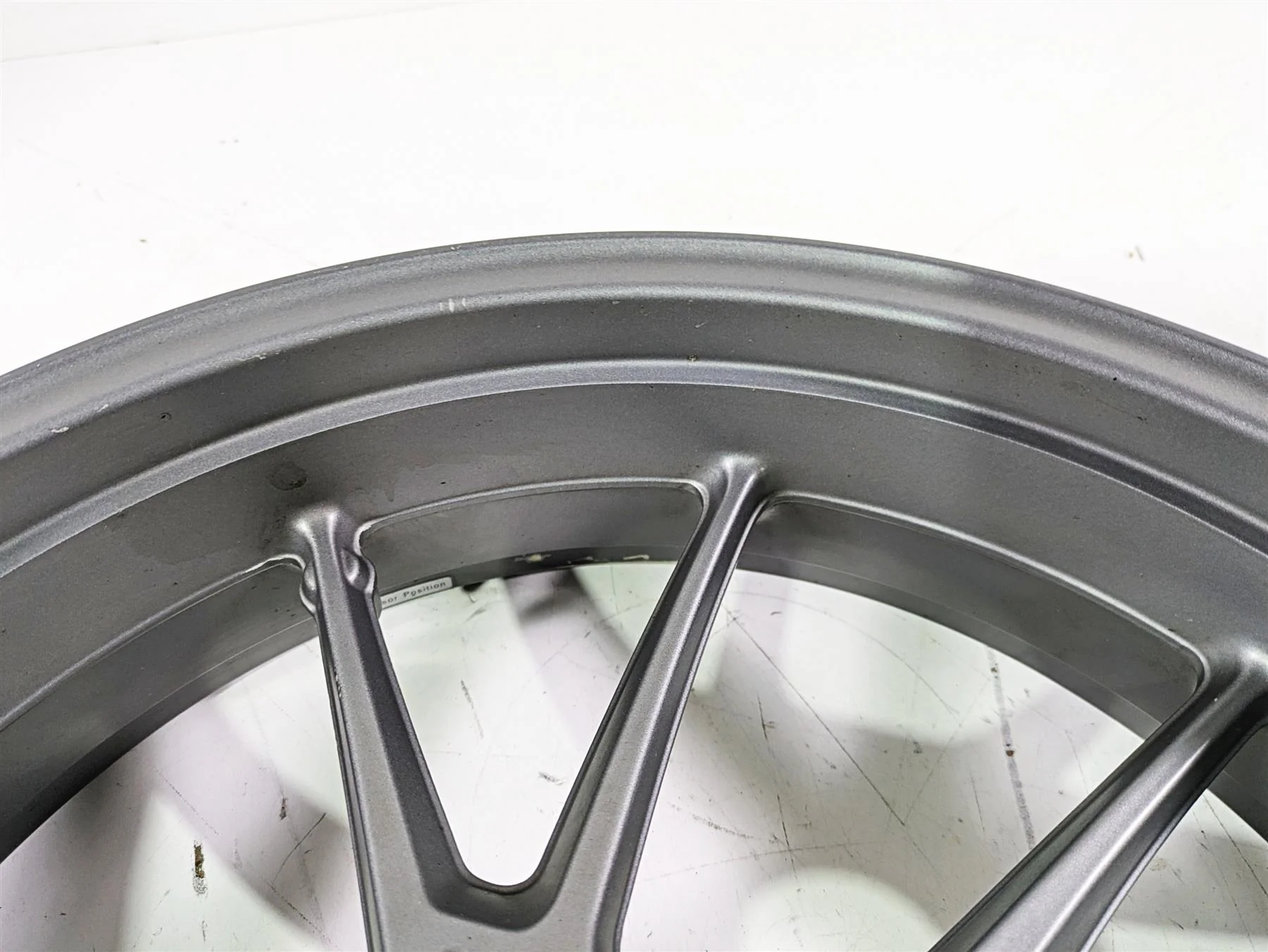 2016  BMW R1200GS GSW K50 Rear Wheel Rim 17x4.5 -Scratches 36318534190 - Image 4
