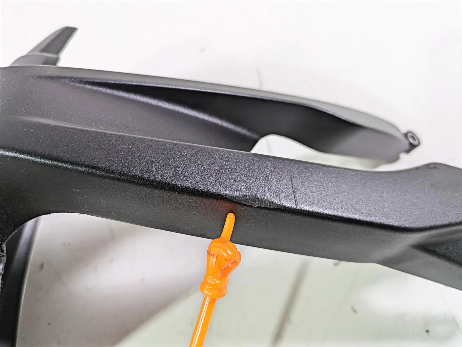 2016  BMW R1200GS GSW K50 Very Rear Tire Mudflap Guard 46628533657 - Image 6