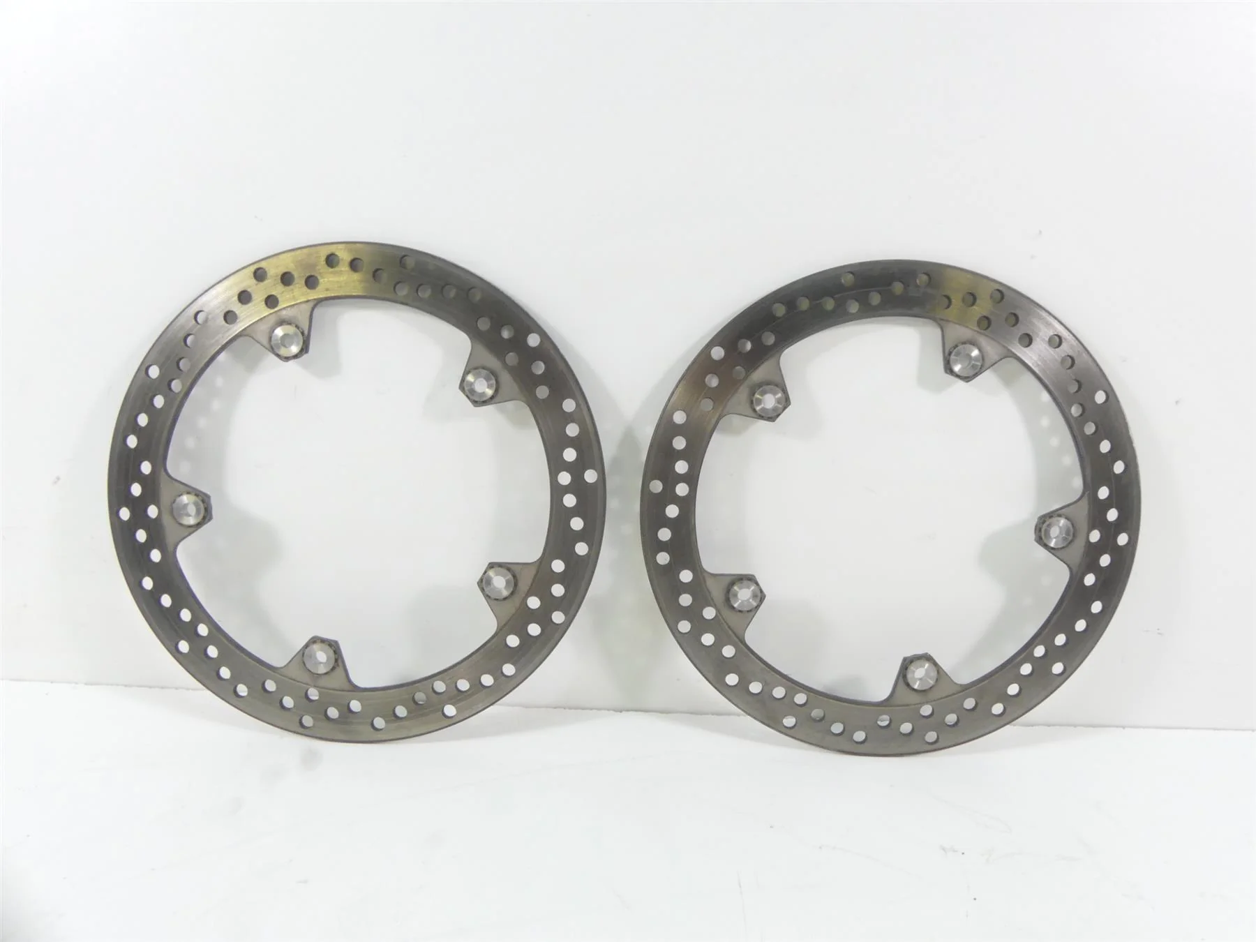 2016 BMW R1200GS K50 Front Brembo Brake Disc Set 305Mm 34118526566 - Image 5
