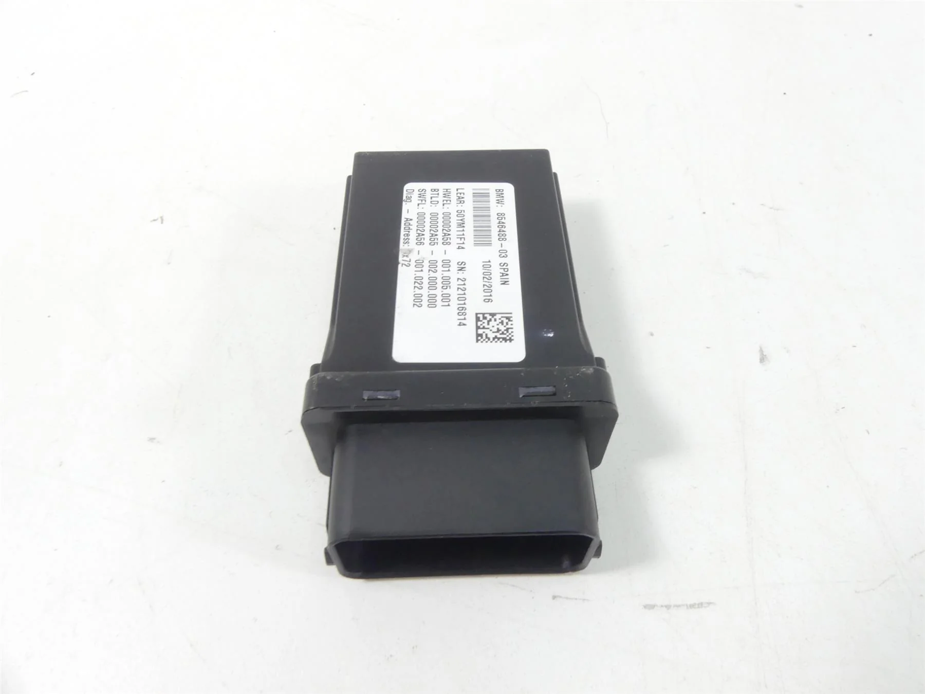 2016 BMW R1200GS K50 General Light Control Module 8546488 - Image 3