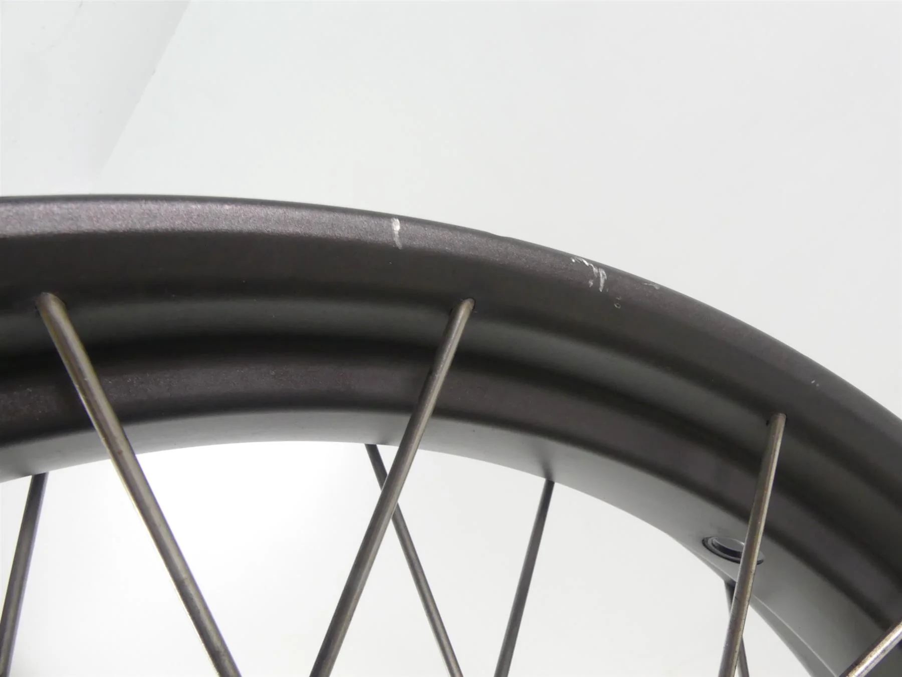 2016 BMW R1200GS K50 Straight Front Spoke Wheel Rim 19x3 36318528531 - Image 5