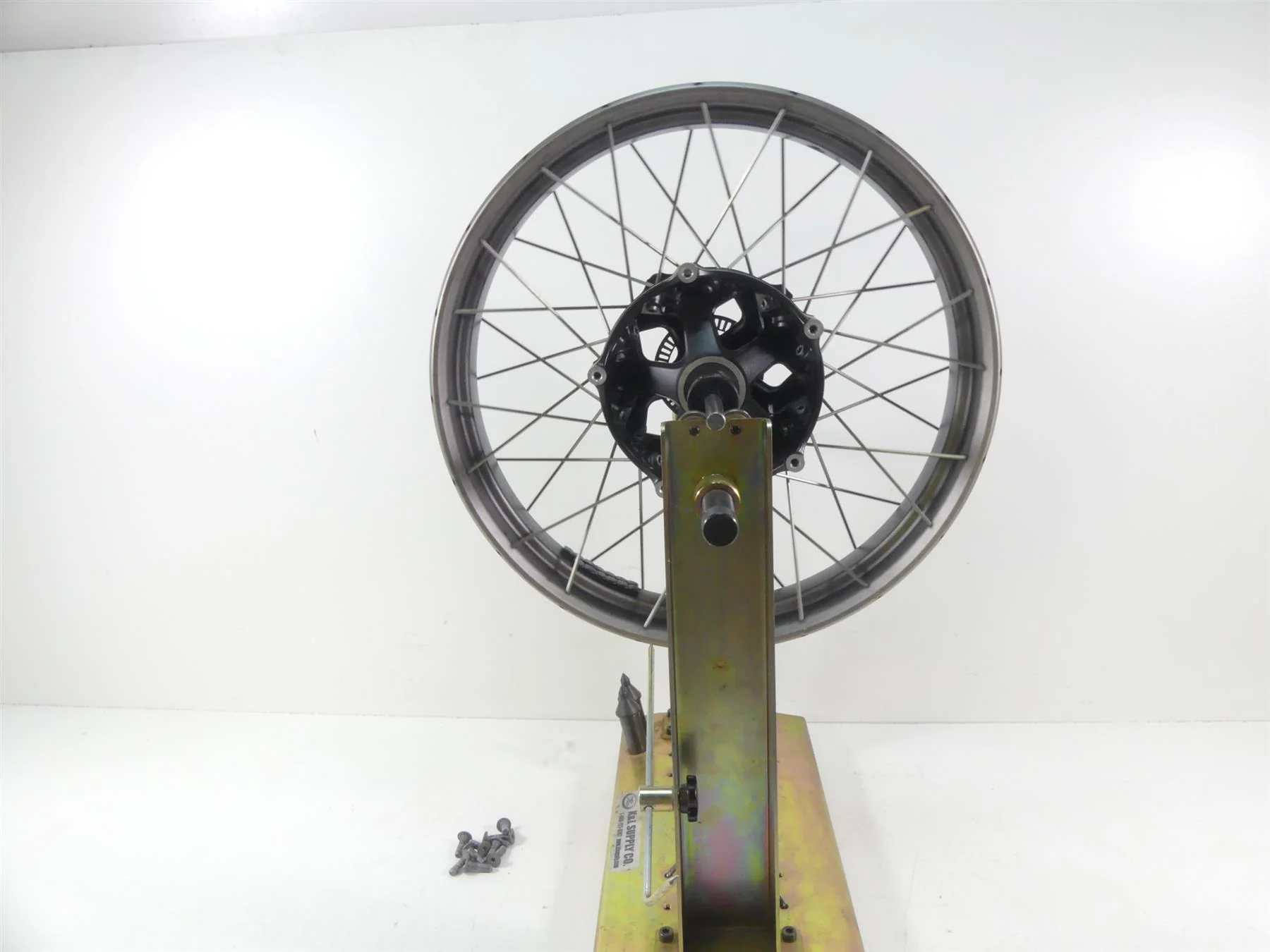 2016 BMW R1200GS K50 Straight Front Spoke Wheel Rim 19x3 36318528531 - Image 8