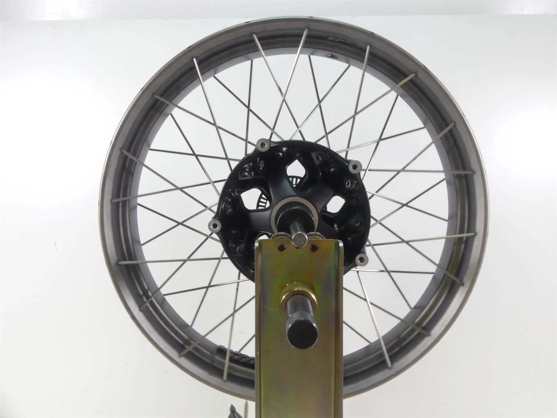 2016 BMW R1200GS K50 Straight Front Spoke Wheel Rim 19x3 36318528531 - Image 9