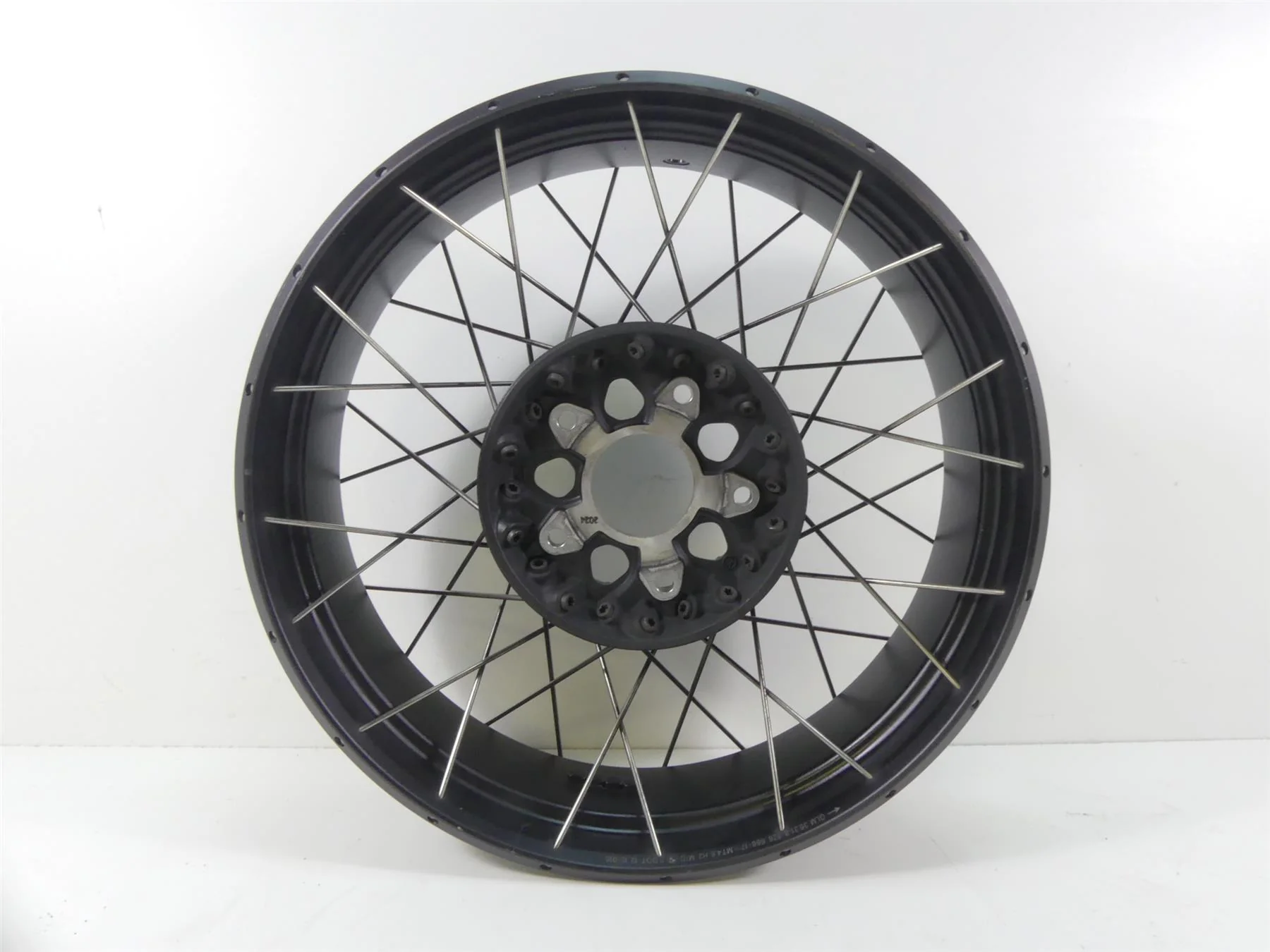 2016 BMW R1200GS K50 Straight Rear Spoke Wheel Rim 17x4.5 36318526666