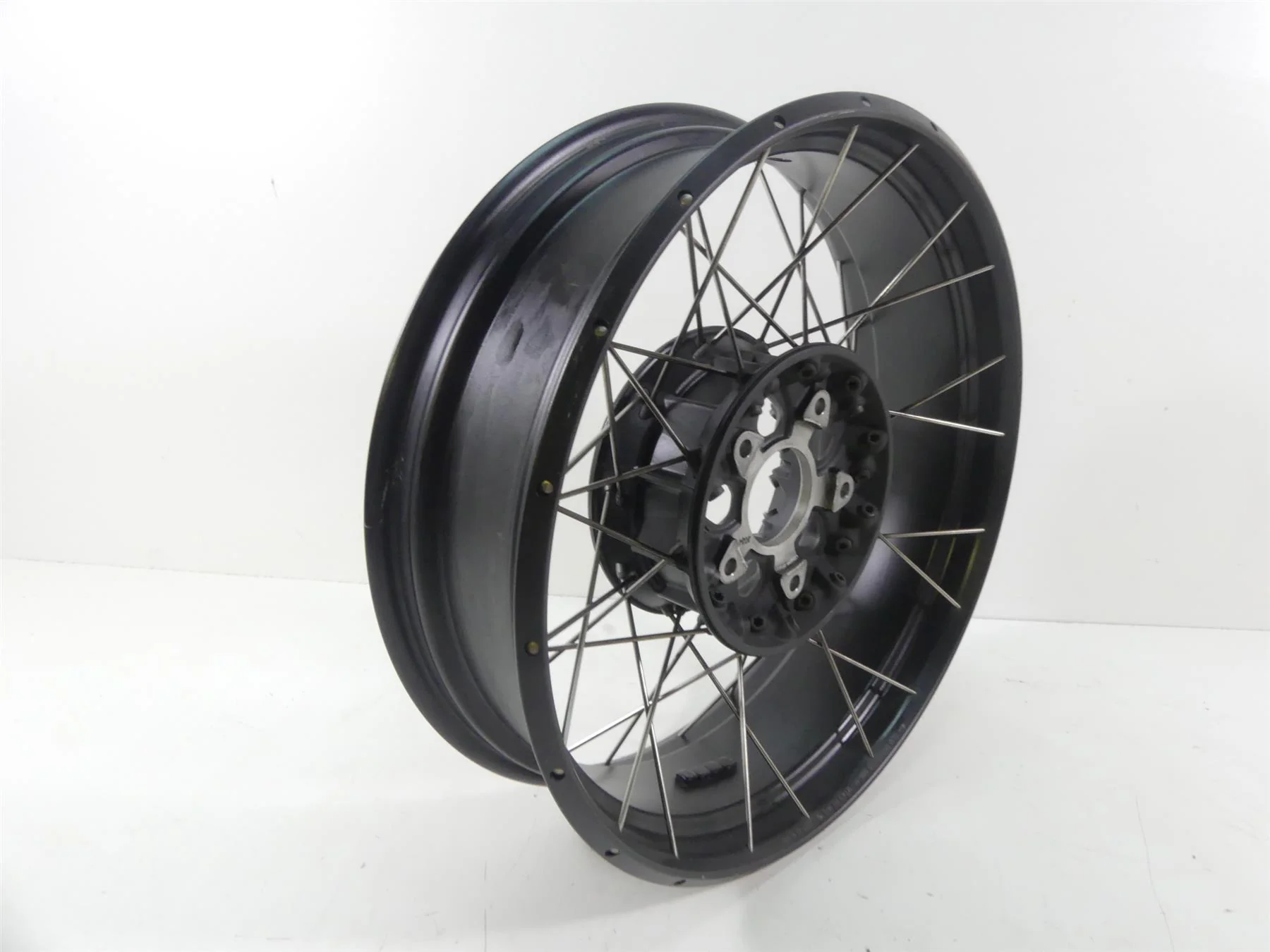 2016 BMW R1200GS K50 Straight Rear Spoke Wheel Rim 17x4.5 36318526666 - Image 2