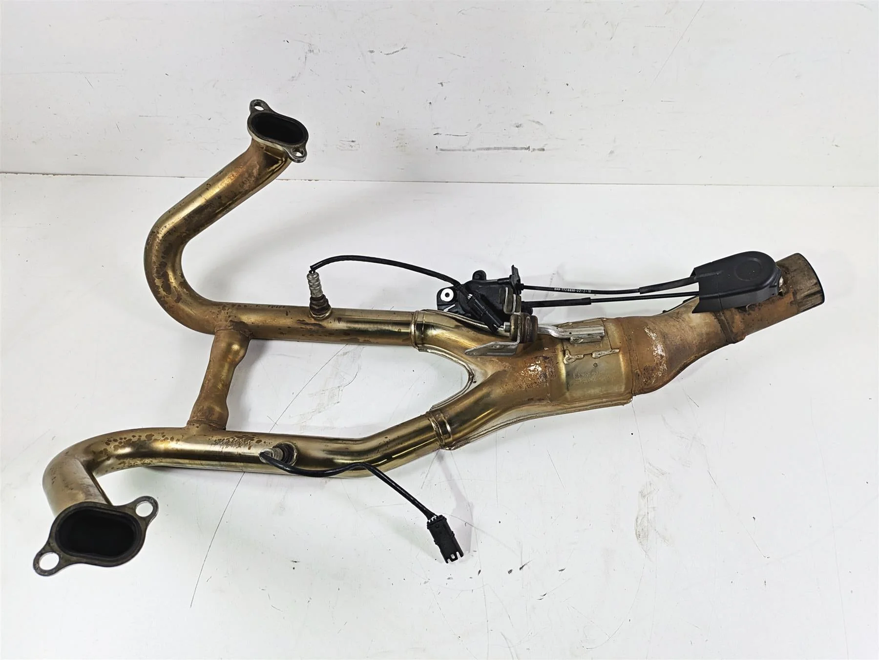 2016 BMW R1200RS K54 Exhaust Header & Servo Motor 18518562190 - Image 5