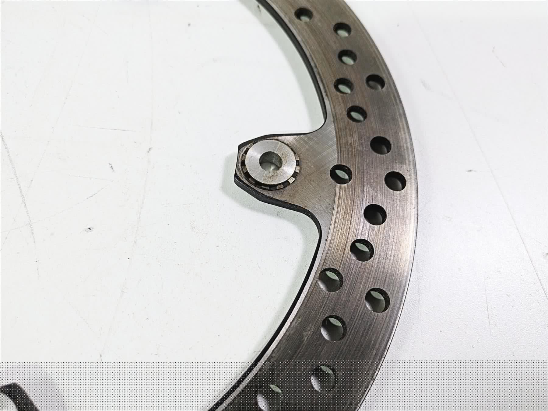 2016 BMW R1200RS K54 Front Brake Disc Rotor Set 320mm 34118526575 - Image 9