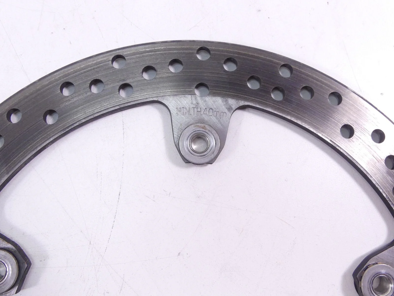 2016 BMW R1200RS K54 Front Brake Disc Rotor Set 34118526575 - Image 3