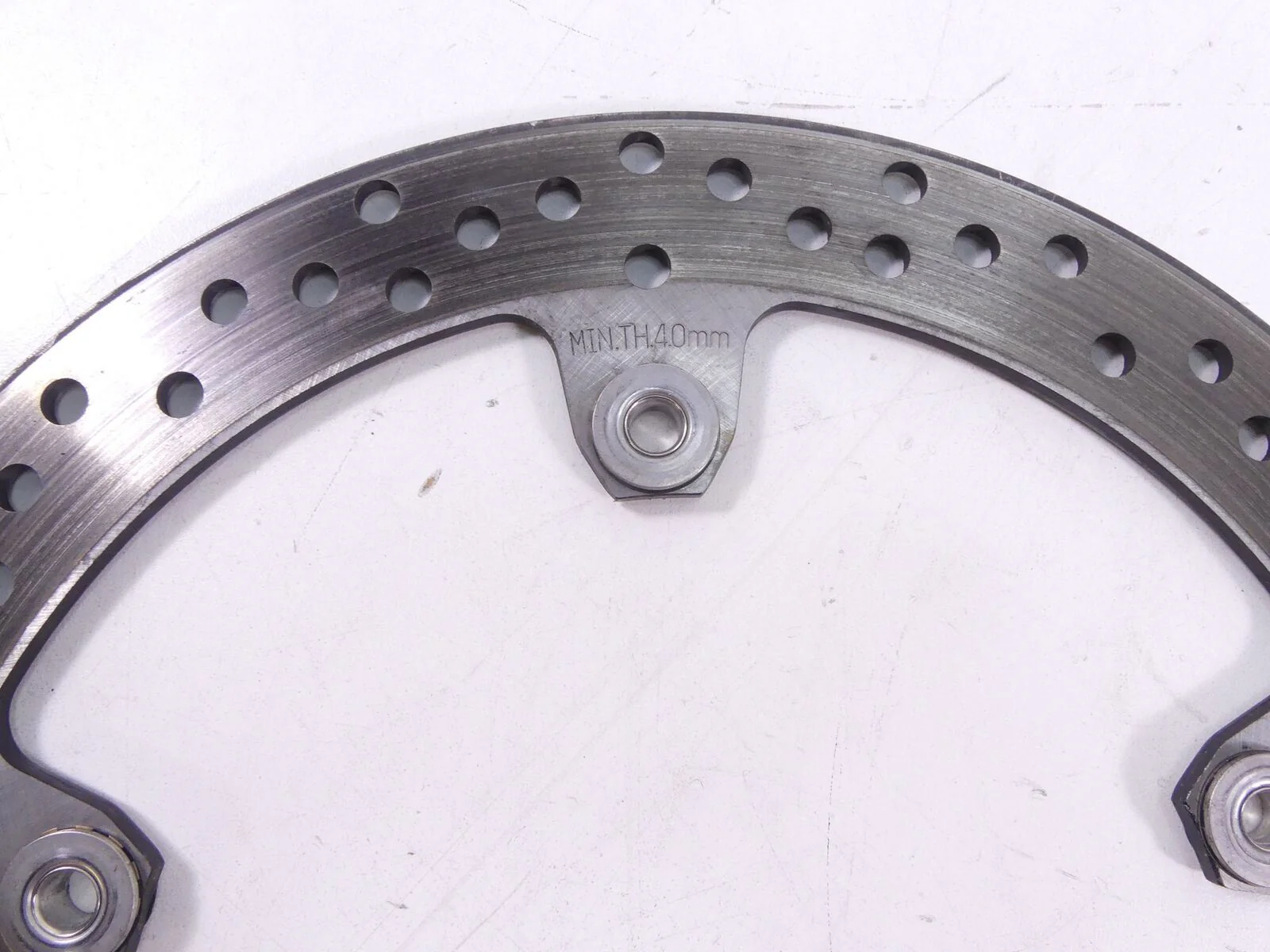 2016 BMW R1200RS K54 Front Brake Disc Rotor Set 34118526575 - Image 5