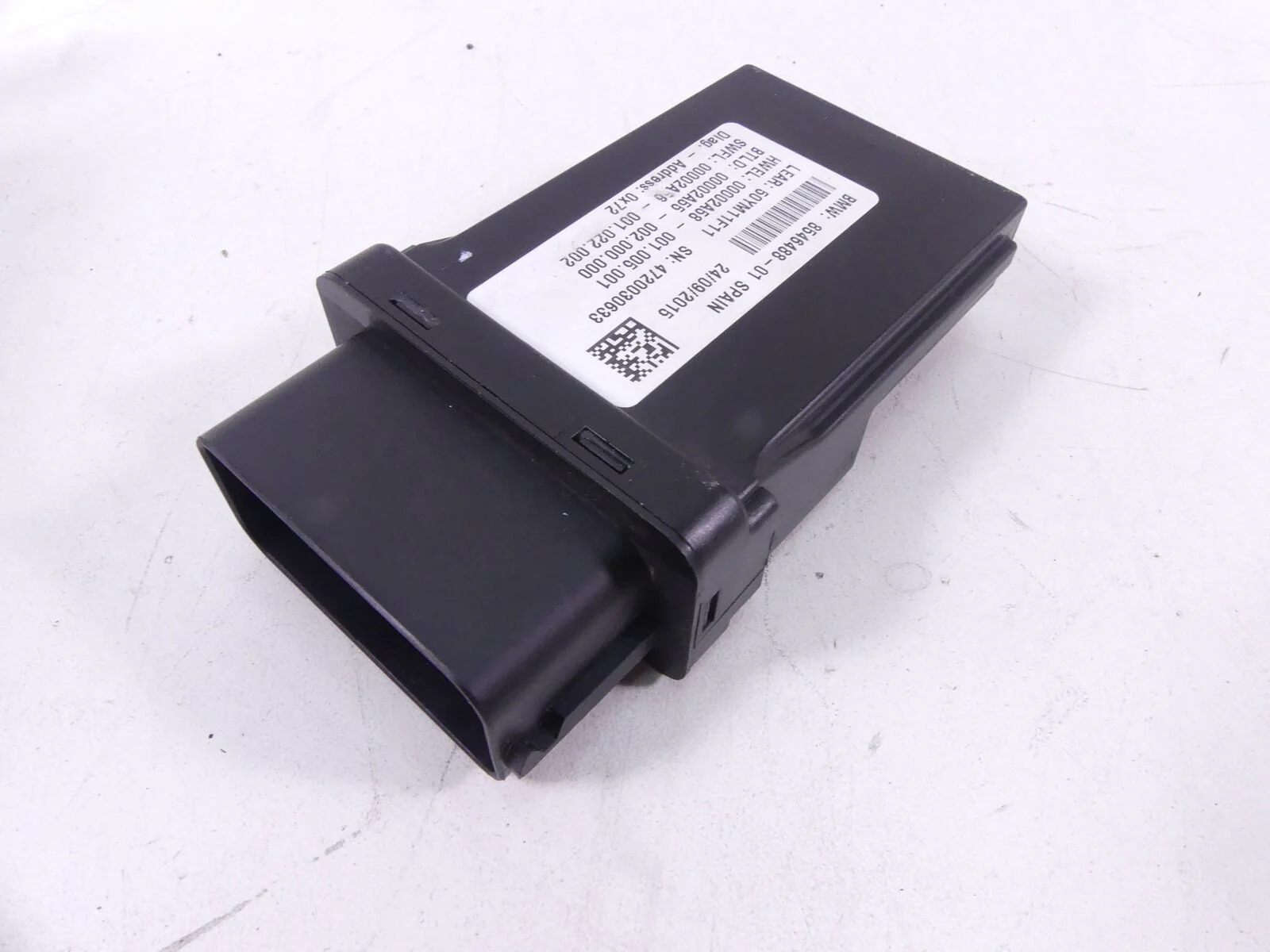 2016 BMW R1200RS K54 Light Control Module 8546488