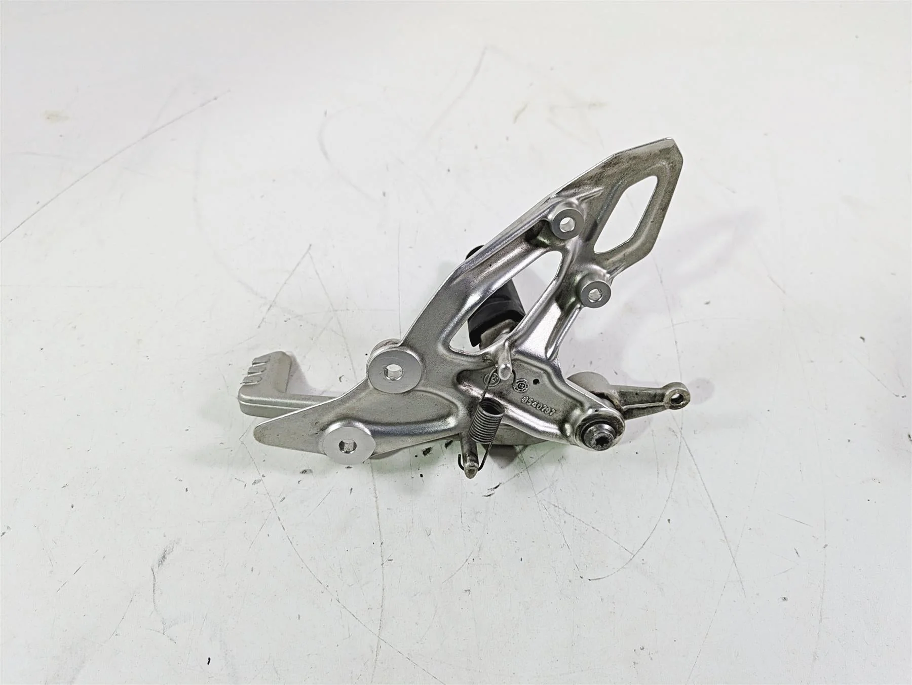 2016 BMW R1200RS K54 Right Rider Footpeg & Brake Pedal 46718540797 - Image 11