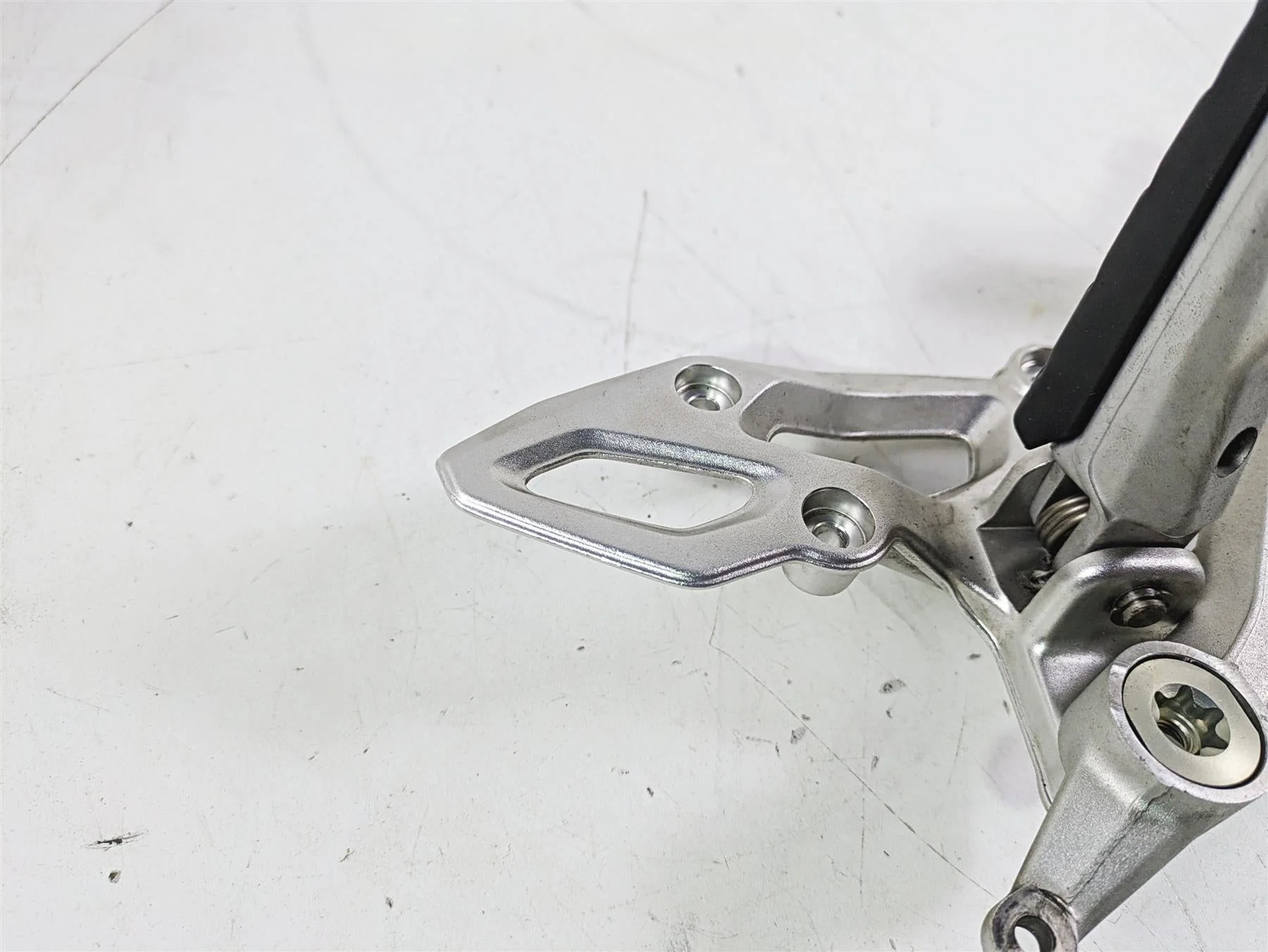 2016 BMW R1200RS K54 Right Rider Footpeg & Brake Pedal 46718540797 - Image 6