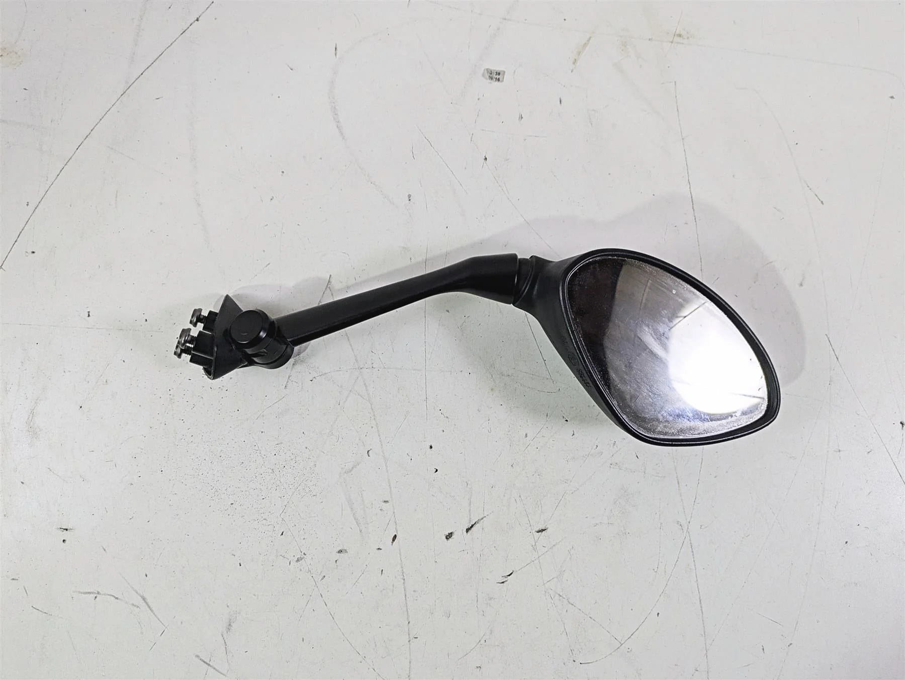 2016 BMW R1200RS K54 Right Side Rear View Mirror 51168556084 - Image 5
