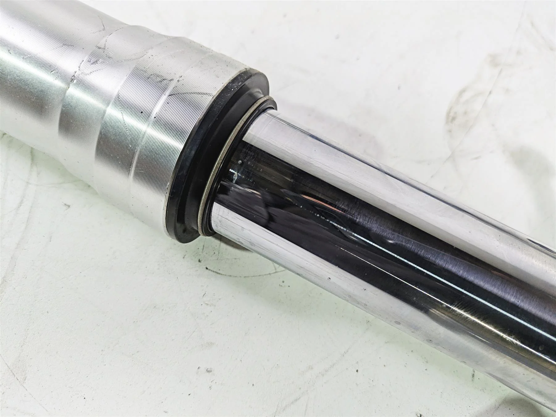 2016 BMW R1200RS K54 Straight Front Fork Leg Set 31428566563 31428566564 - Image 6
