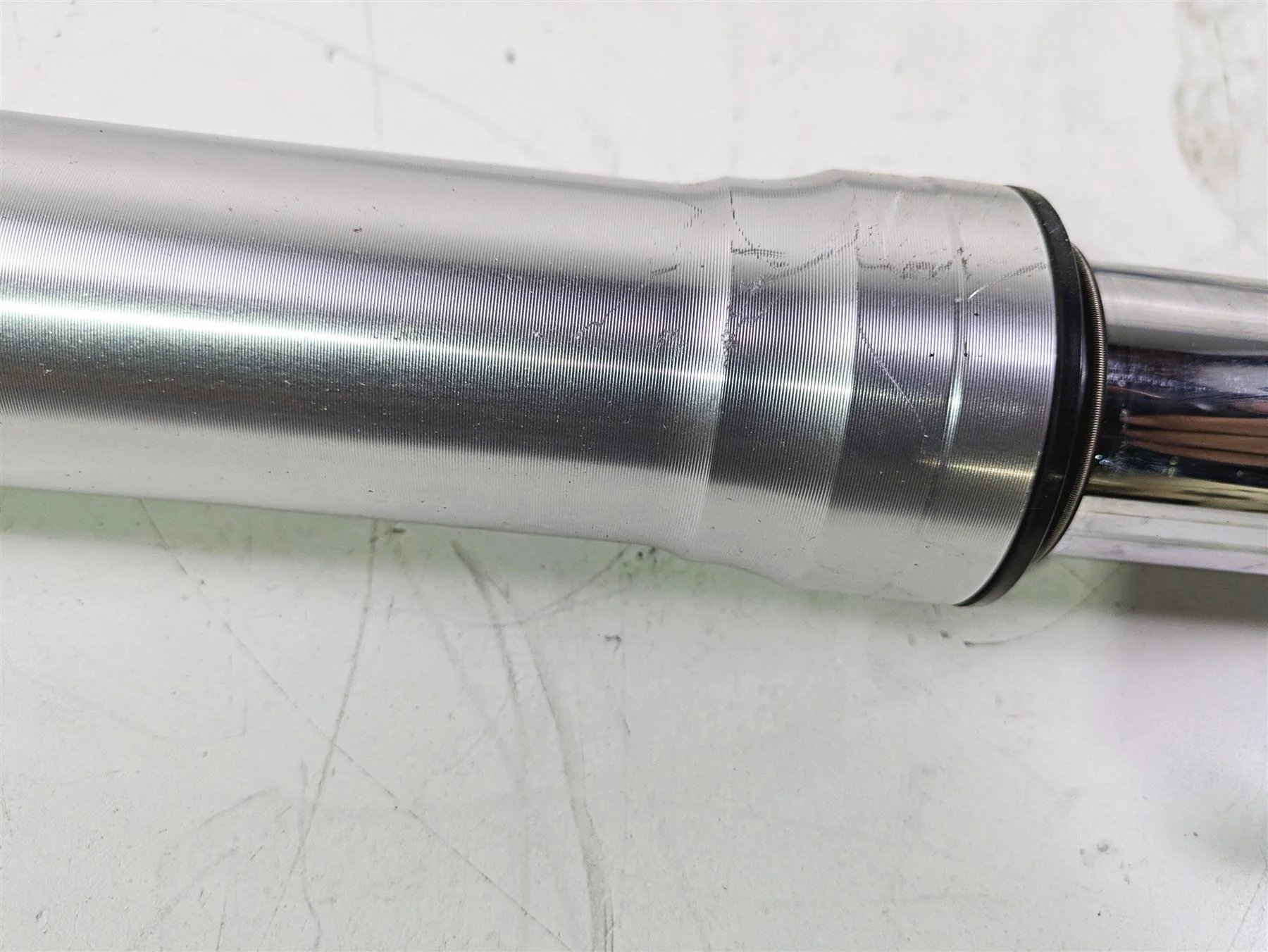 2016 BMW R1200RS K54 Straight Front Fork Leg Set 31428566563 31428566564 - Image 7
