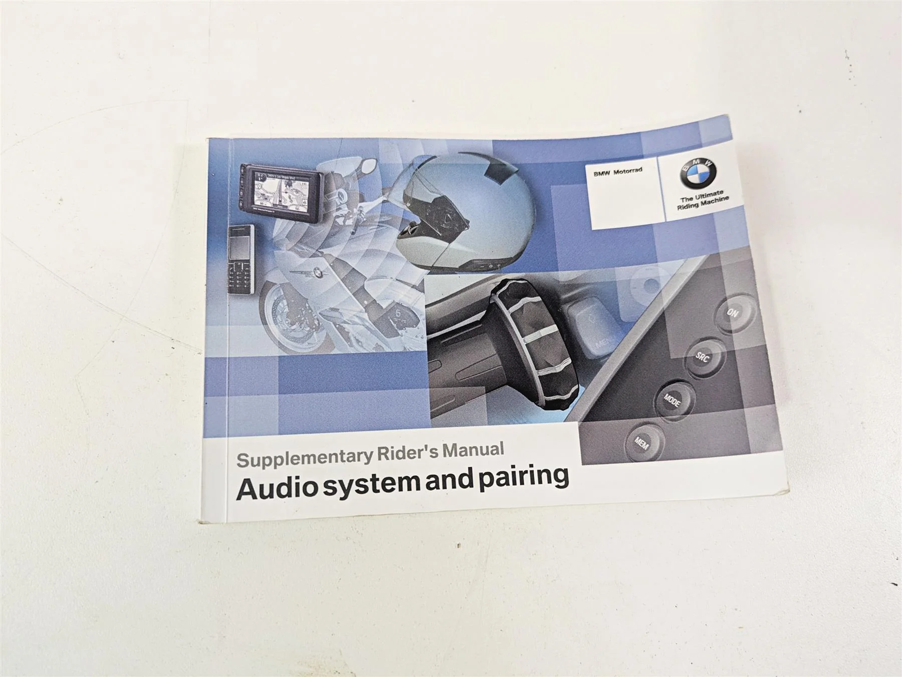 2016 BMW R1200RT K52 Audio System Pairing Risers Owner Manual  01418551487 - Image 6