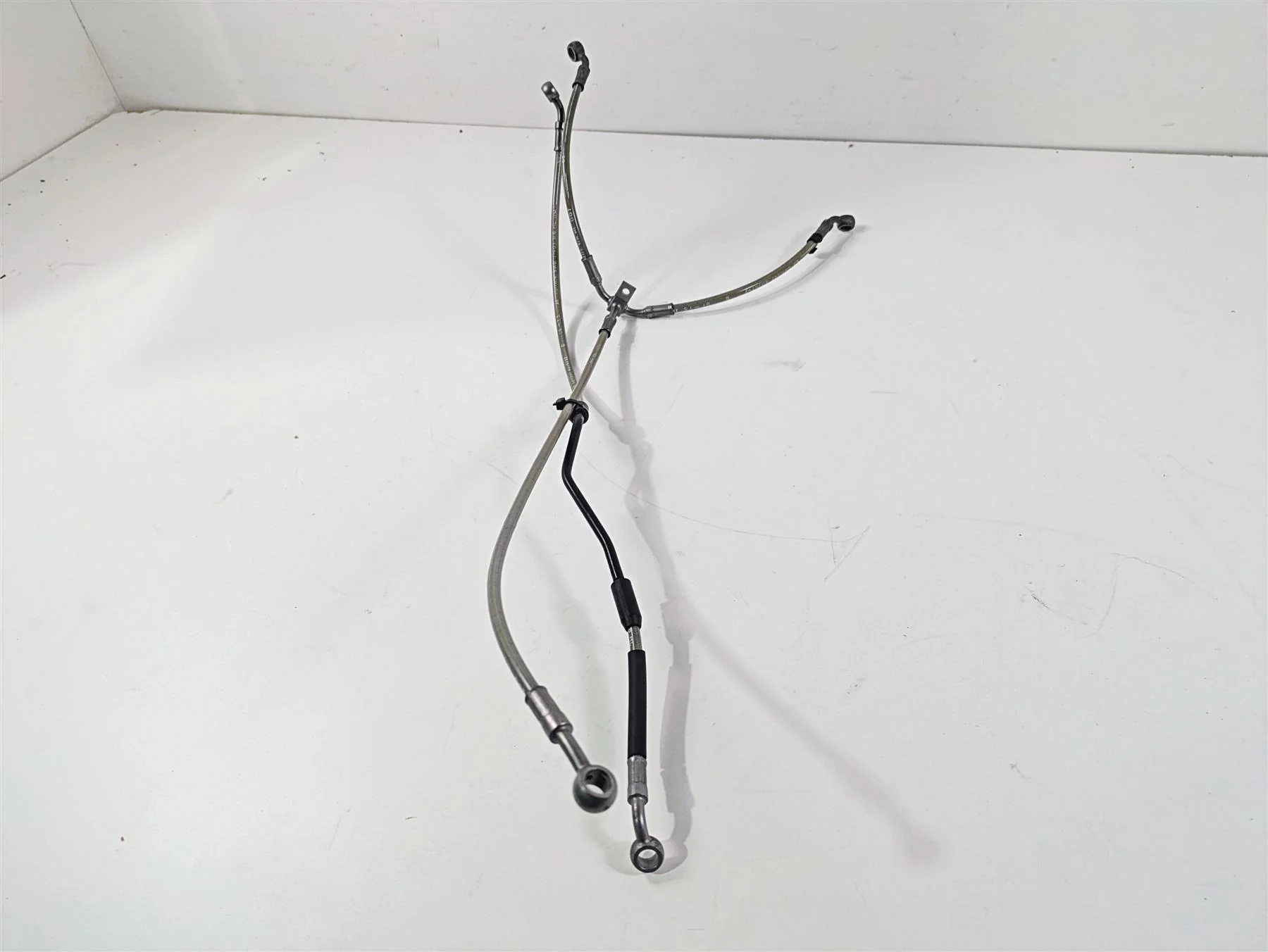 2016 BMW R1200RT K52 Front Abs Brake Line Set 34328541828 34328541829 - Image 6
