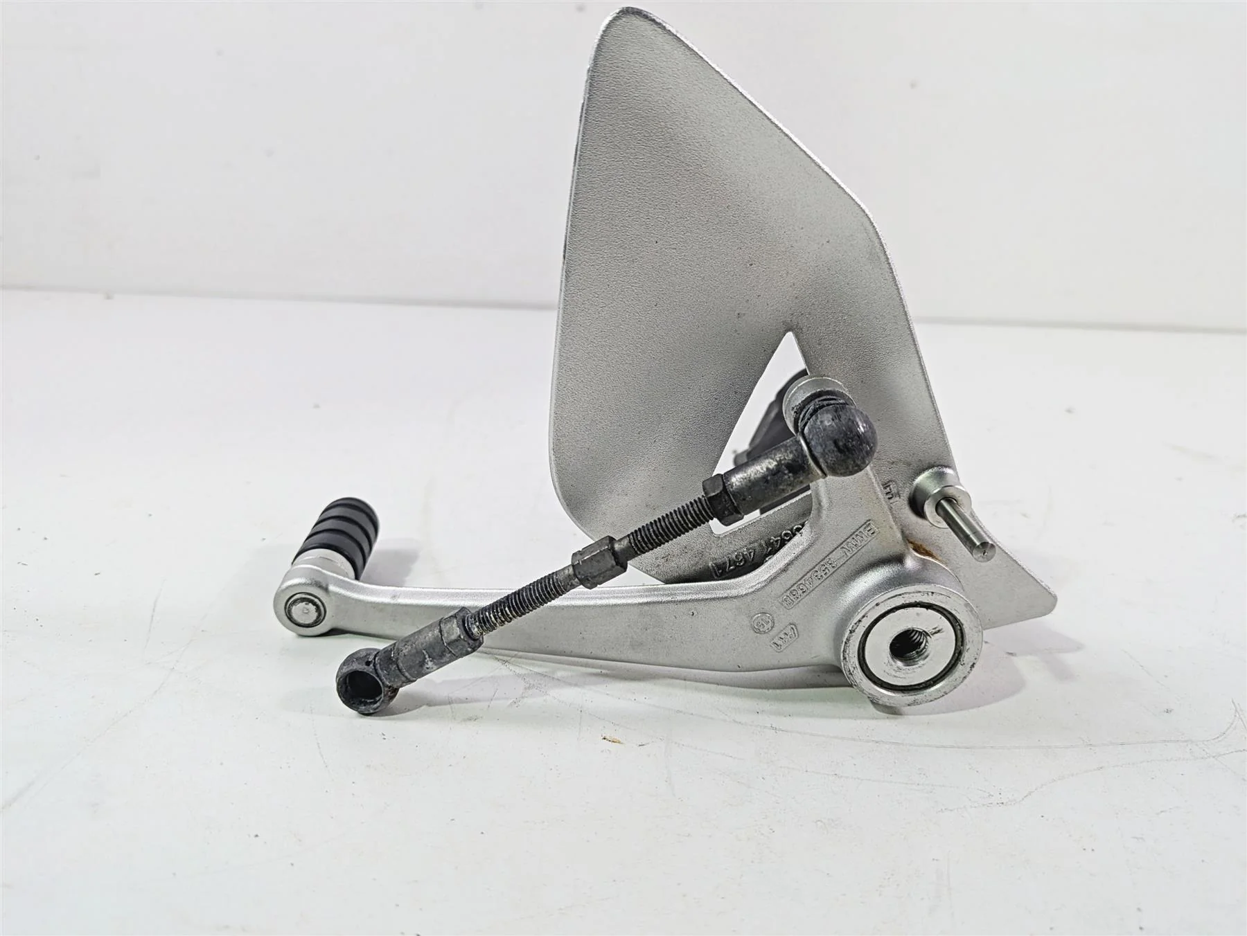2016 BMW R1200RT K52 Front Left Foot Peg + Shifter -Read 46718535641 46718560383 - Image 5