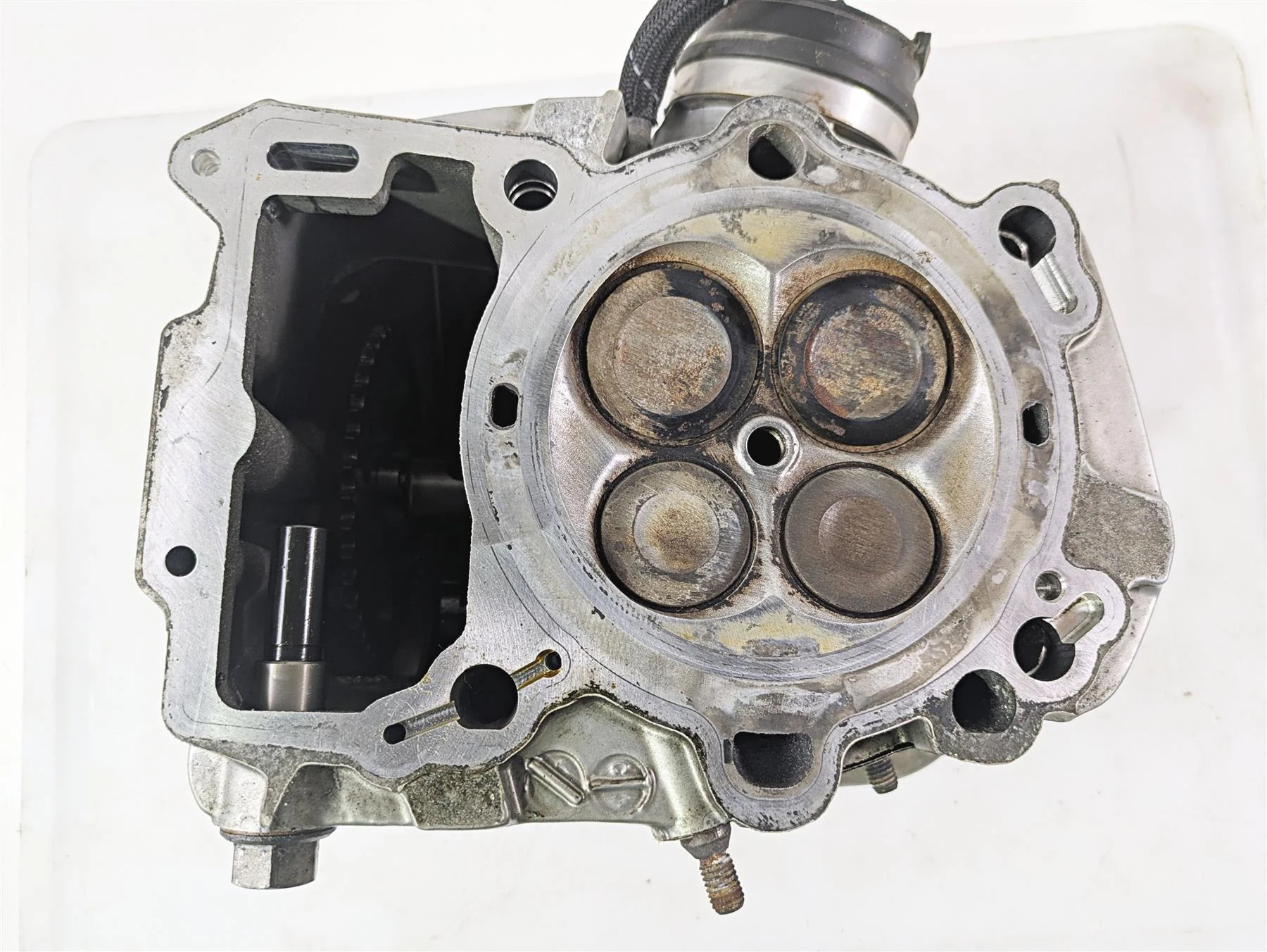 2016 BMW R1200RT K52 Left Cylinder Head Cam Shafts FOR PARTS 11128394925 - Image 3
