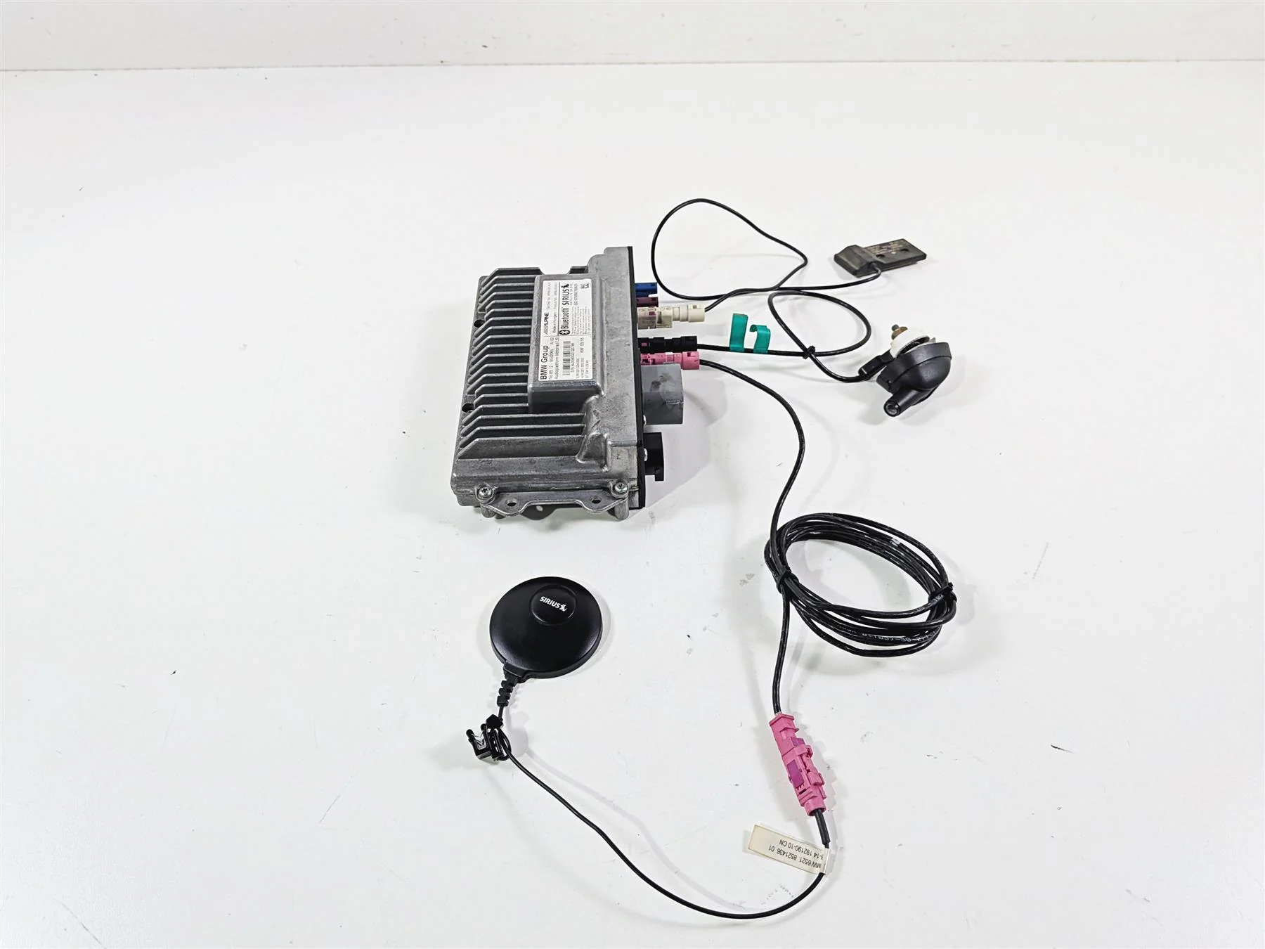 2016 BMW R1200RT RT RTW K52 Alpine Bluetooth Sirius Radio & Antennas 65128542065 - Image 3