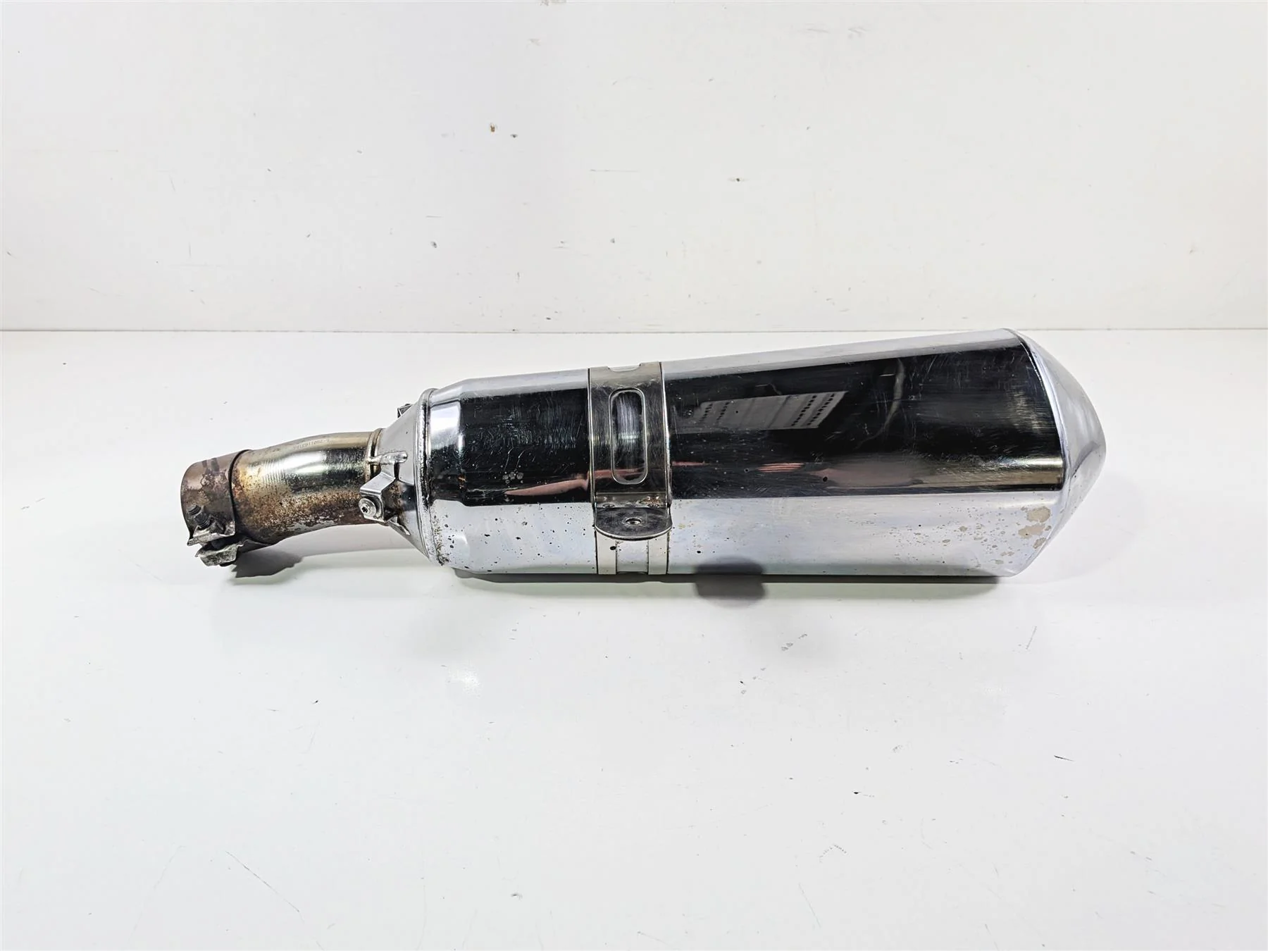 2016 BMW R1200RT RT RTW K52 Exhaust Muffler Pipe Chrome - No Dent 18518531078 - Image 3