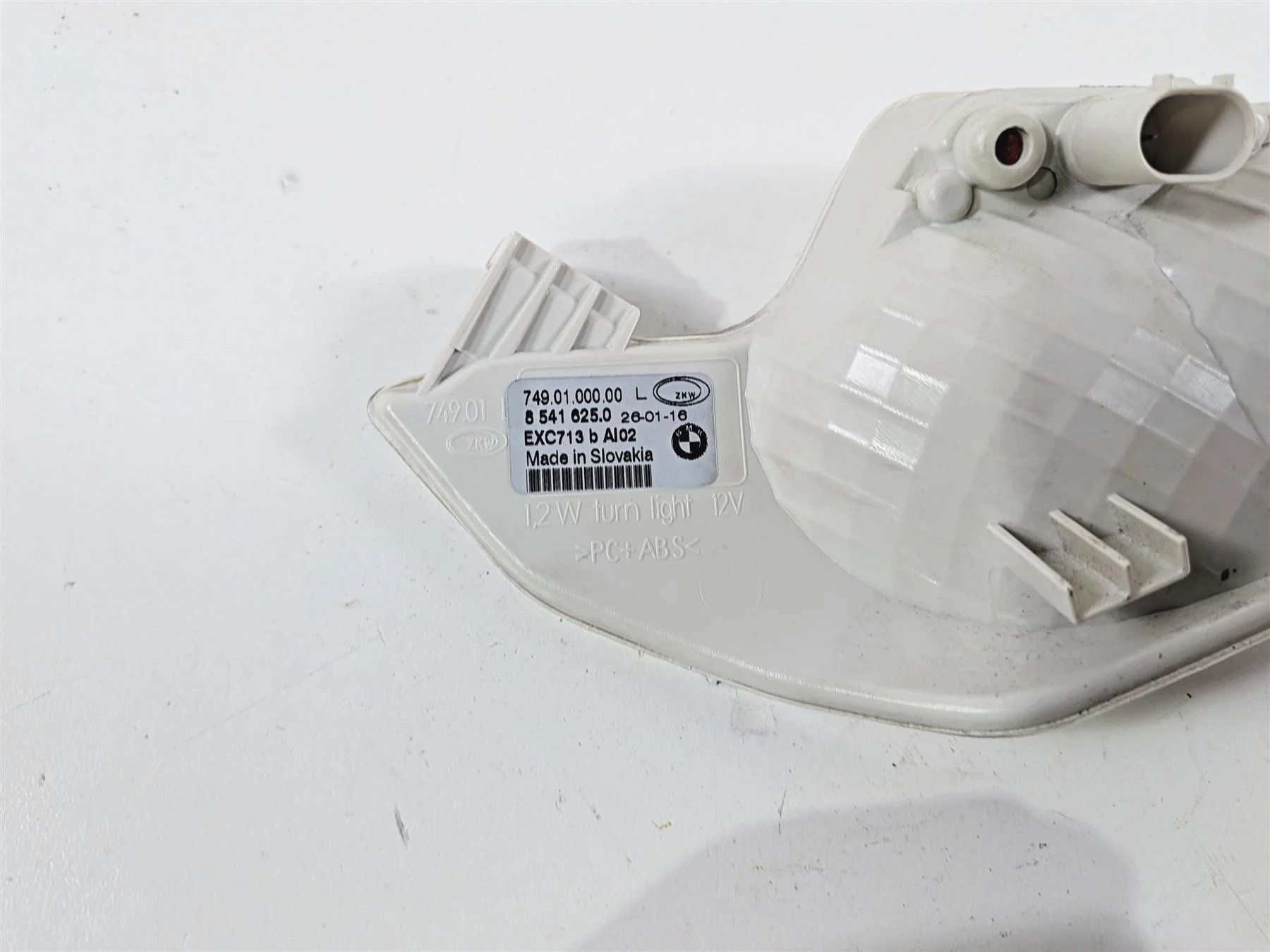 2016 BMW R1200RT RT RTW K52 Front Blinker Turn Signals 63138541625 63138541626 - Image 8