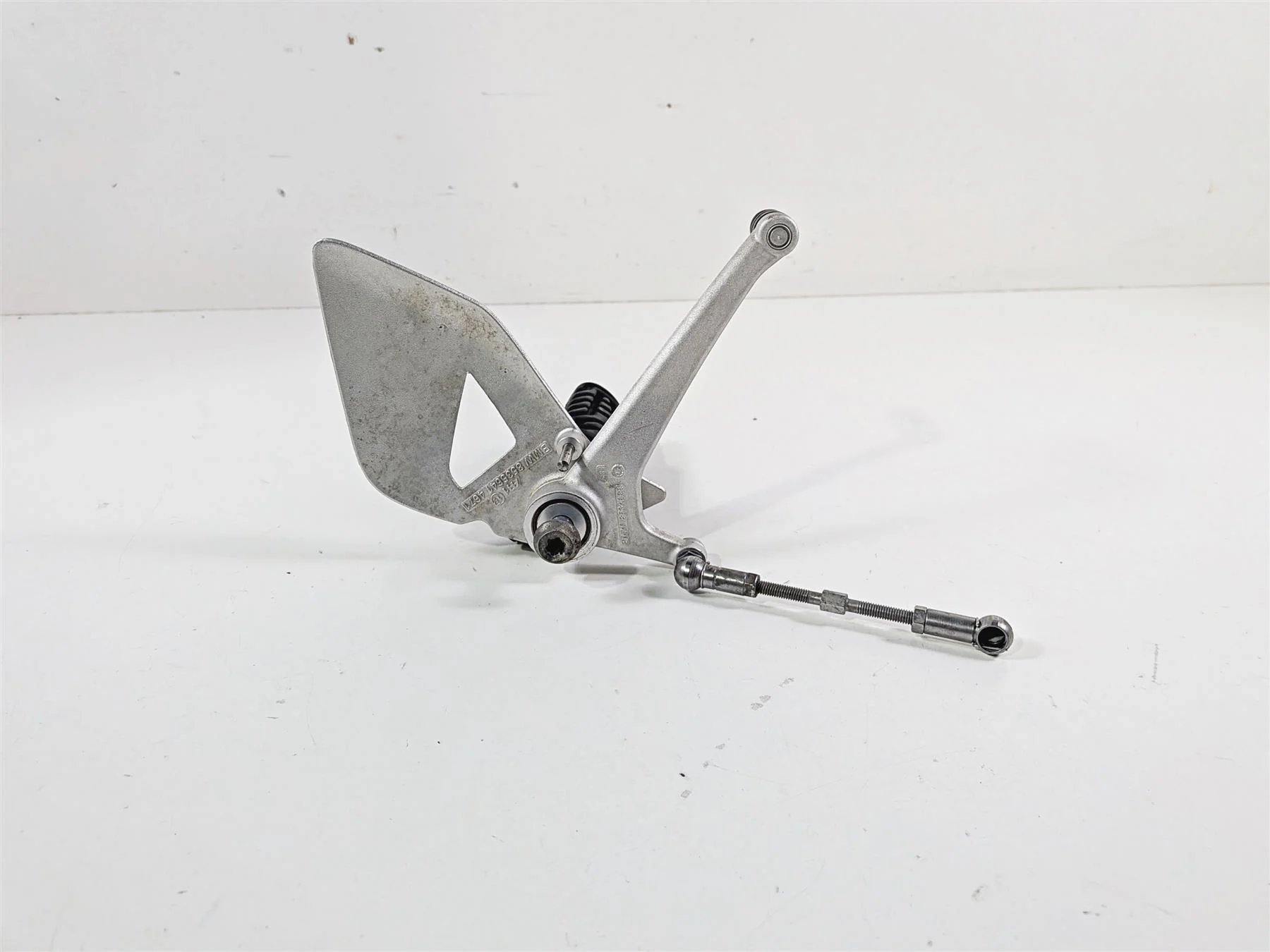 2016 BMW R1200RT RT RTW K52 Front Left Footpeg & Shifter 46718535641 46718560383 - Image 4