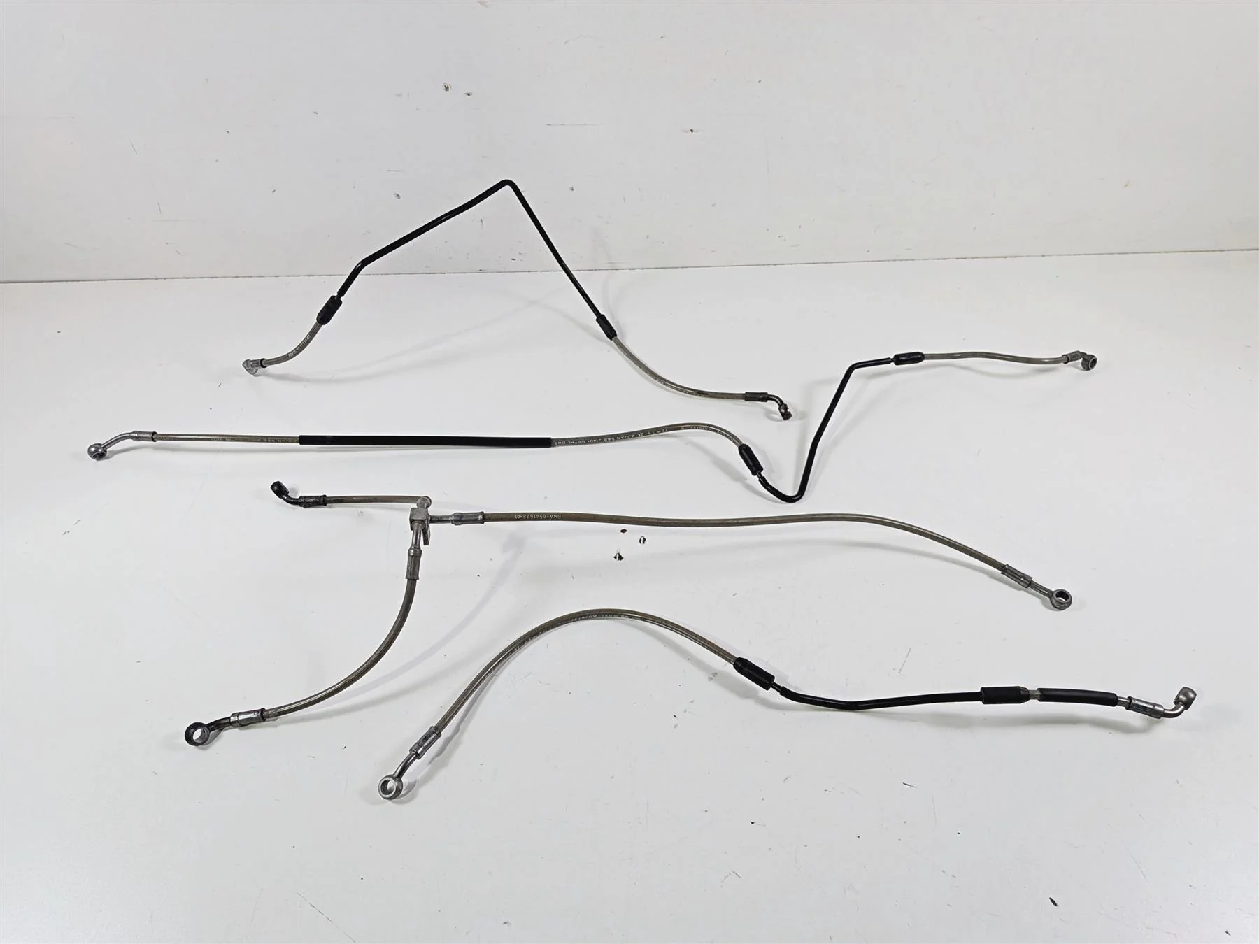 2016 BMW R1200RT RT RTW K52 Front Rear Abs Brake Lines 34328541828 34328541831