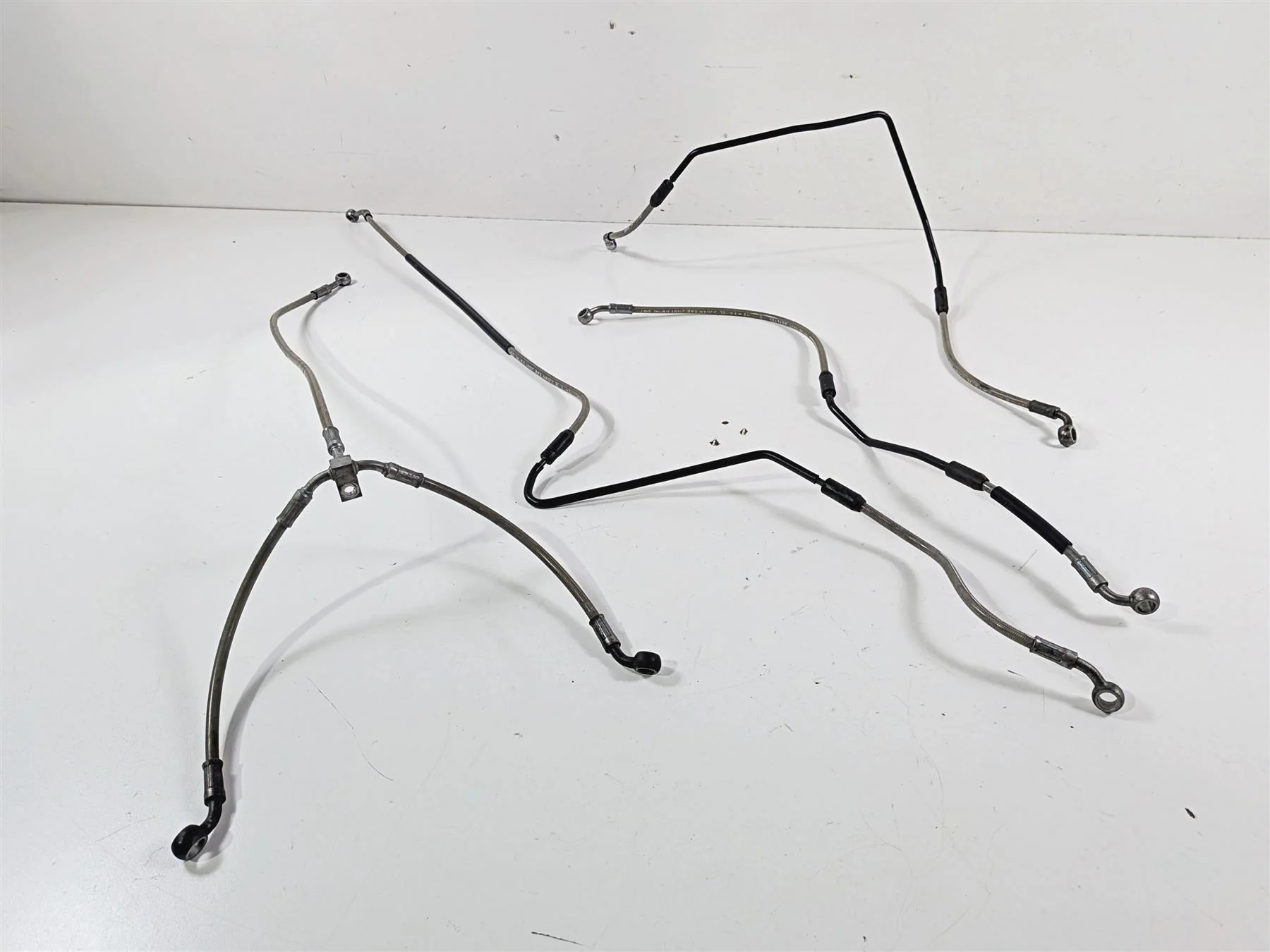 2016 BMW R1200RT RT RTW K52 Front Rear Abs Brake Lines 34328541828 34328541831 - Image 2