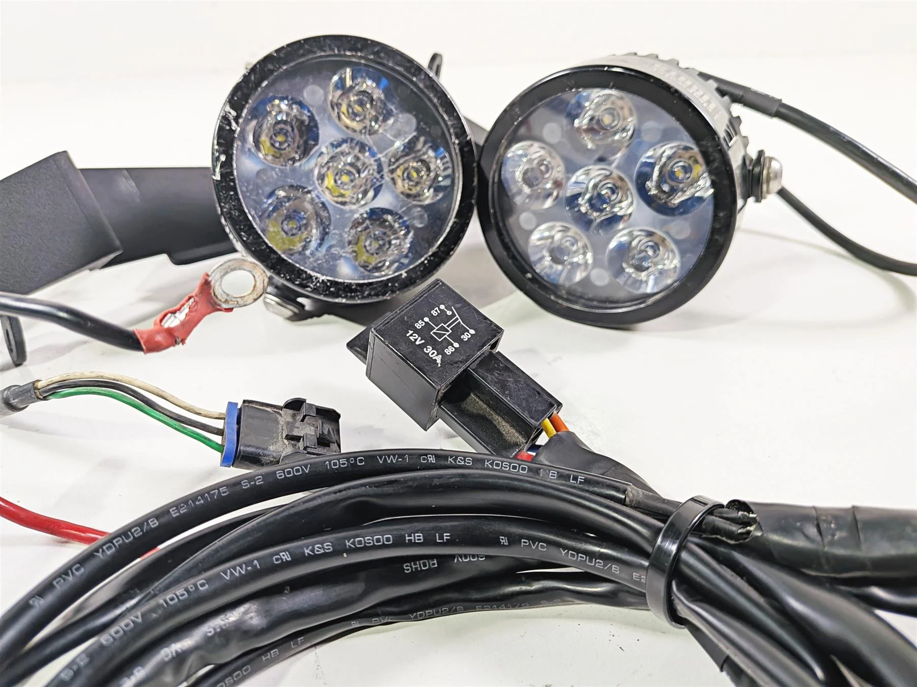 2016 BMW R1200RT RT RTW K52 Led Driving Clearwater Light Lamp Mirror Mount E79 - Image 8