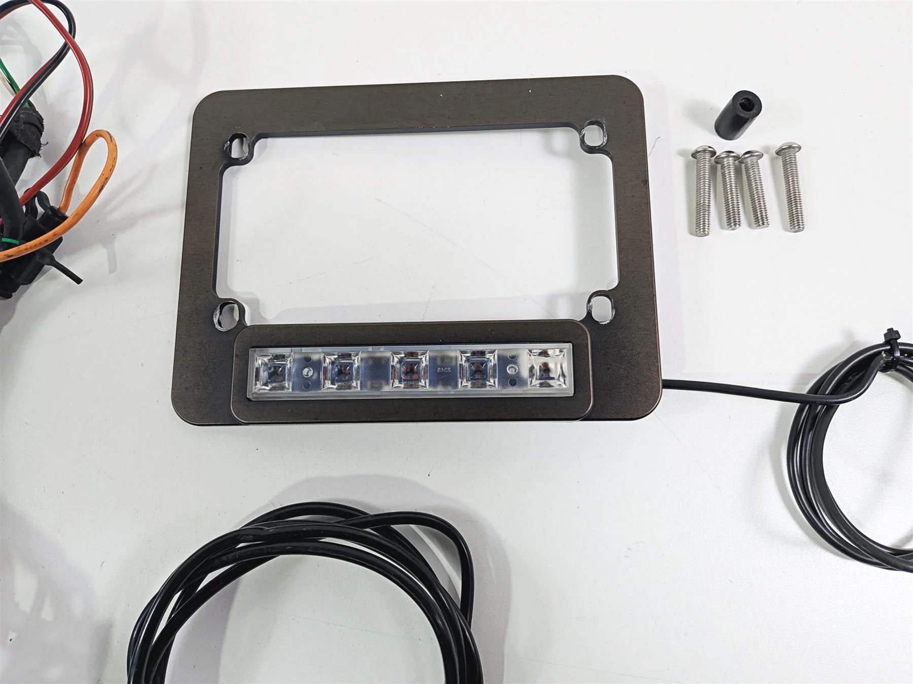 2016 BMW R1200RT RT RTW K52 License Plate Holder Clearwater Light Brake - Image 3