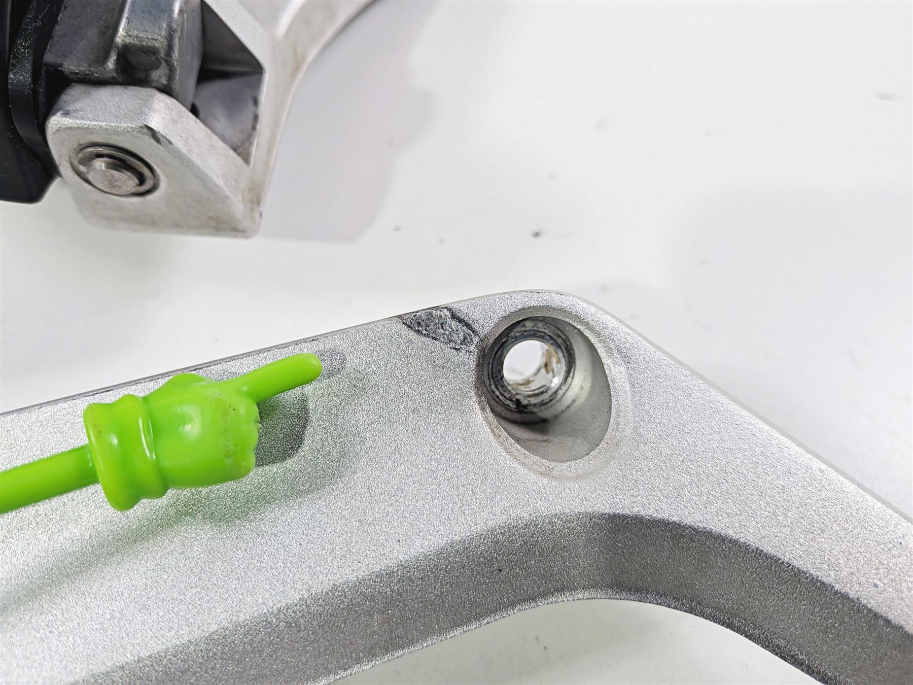 2016 BMW R1200RT RT RTW K52 Passenger Foot Peg Rest Set 46718534789 46718534790 - Image 10