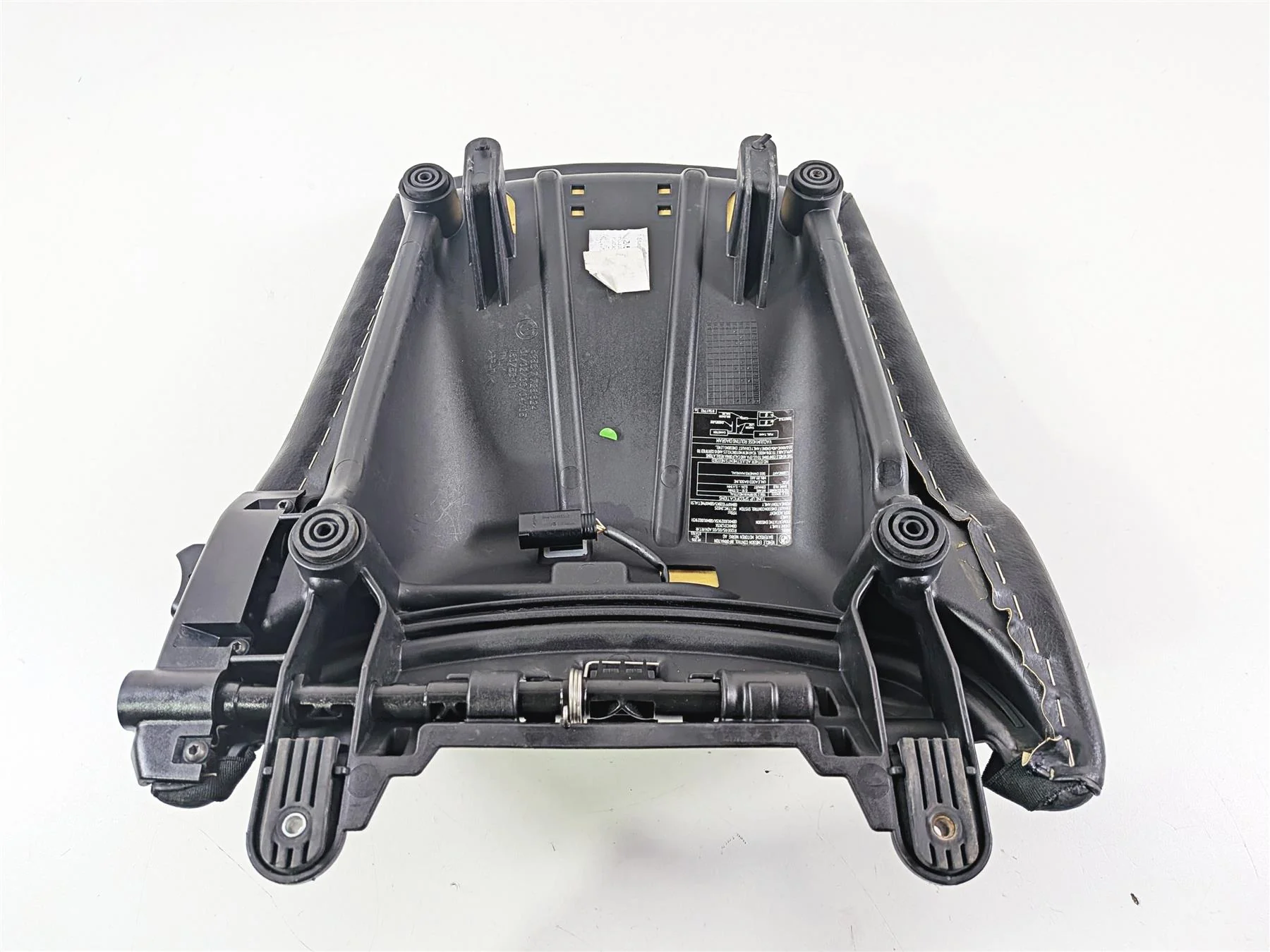 2016 BMW R1200RT RT RTW K52 Passenger Rear Seat Saddle Black Heated 52538544790 - Image 7