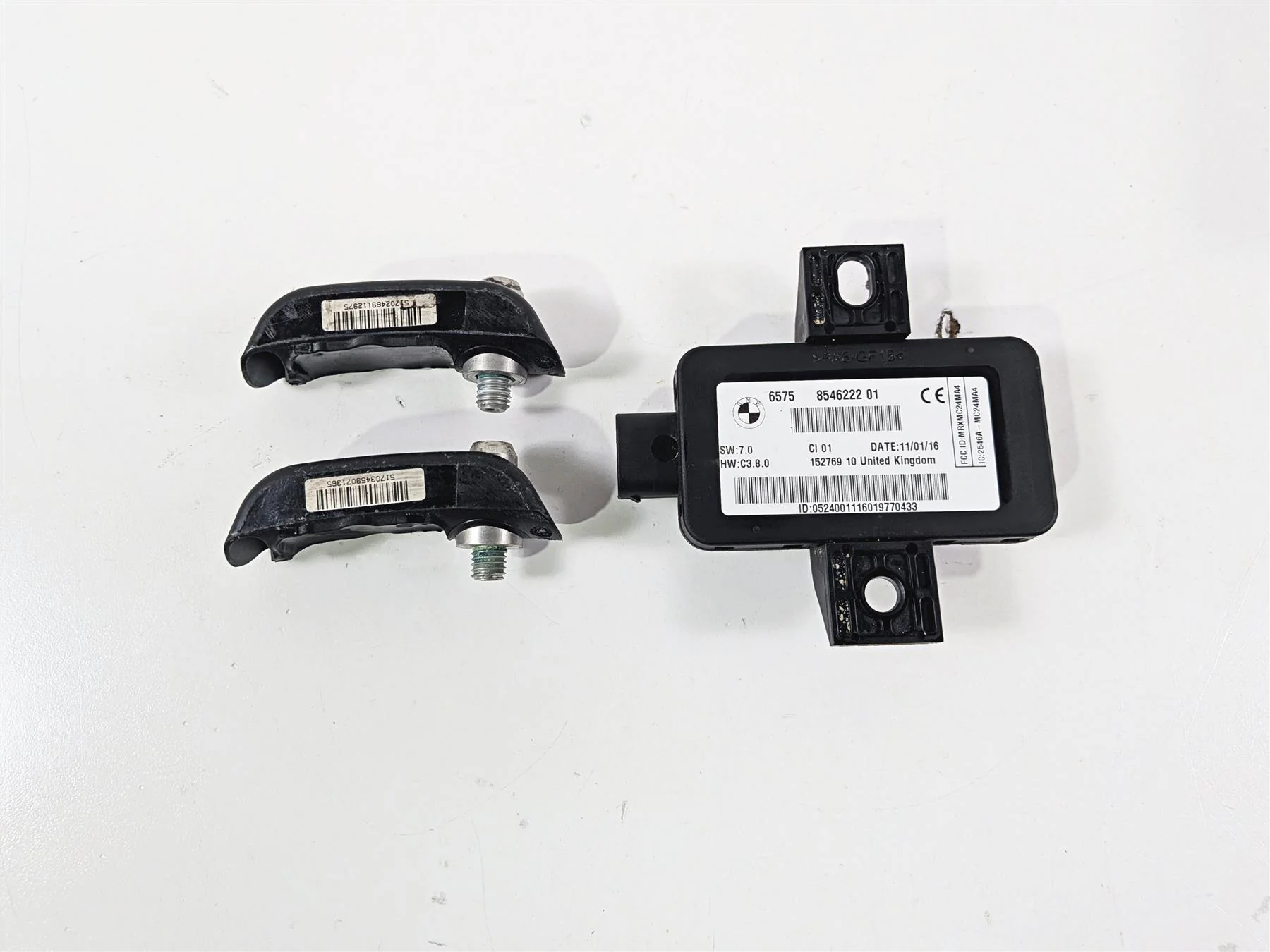 2016 BMW R1200RT RT RTW K52 Rdc Module Tire Pressure Sensor Set 65758546222