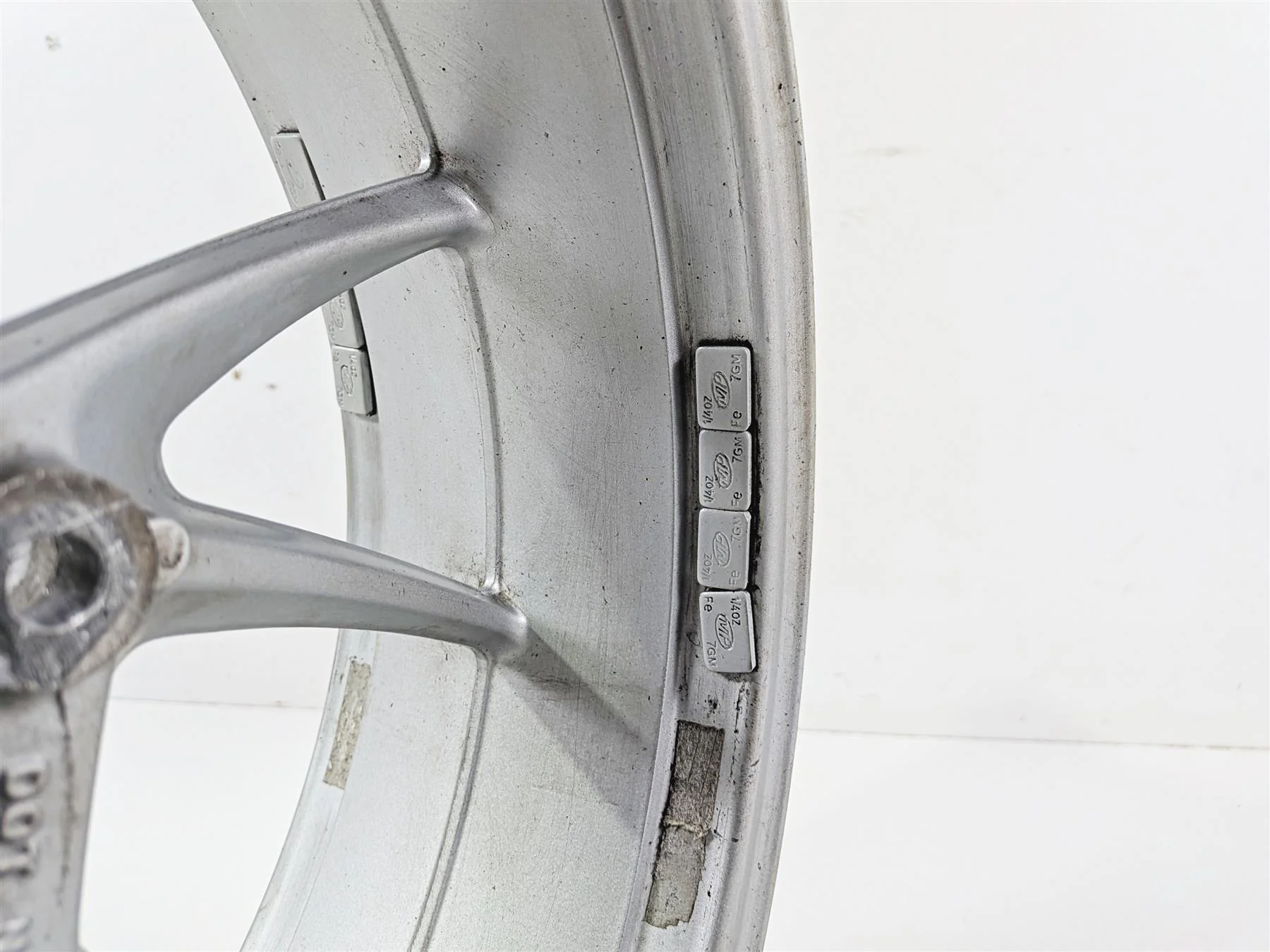 2016 BMW R1200RT RT RTW K52 Rear Wheel Rim 17x5.5 Straight 36317727235 - Image 6