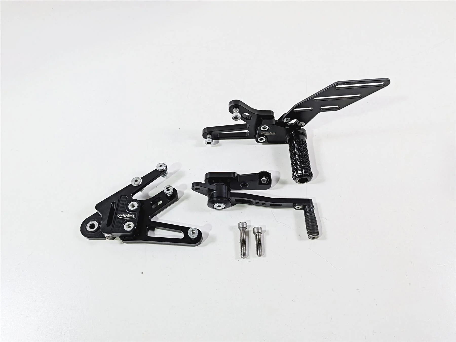 2016 BMW S1000RR K46 Alpha Racing Left Foot Peg & Shifter + Right Mount - Image 2