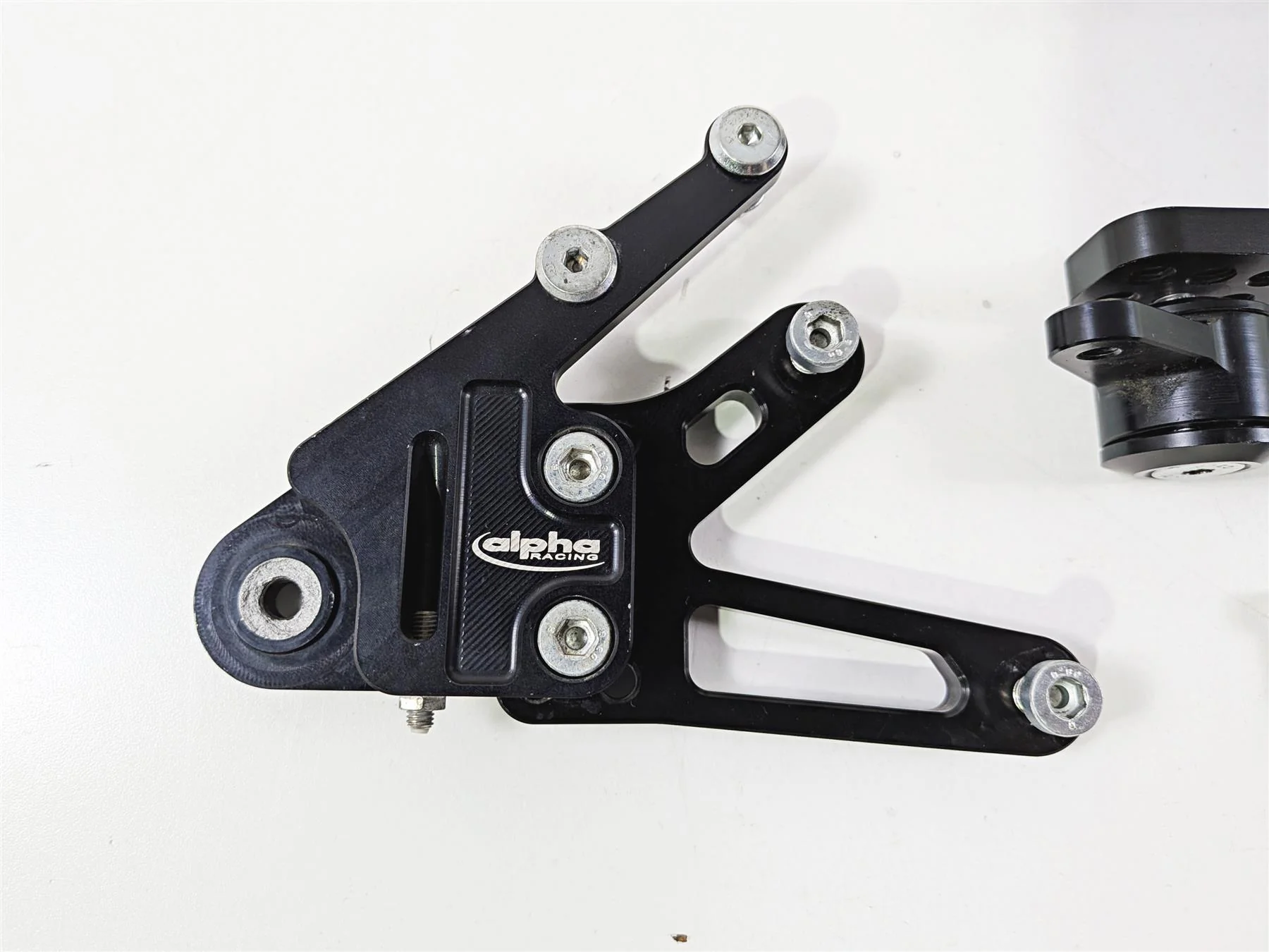 2016 BMW S1000RR K46 Alpha Racing Left Foot Peg & Shifter + Right Mount - Image 4