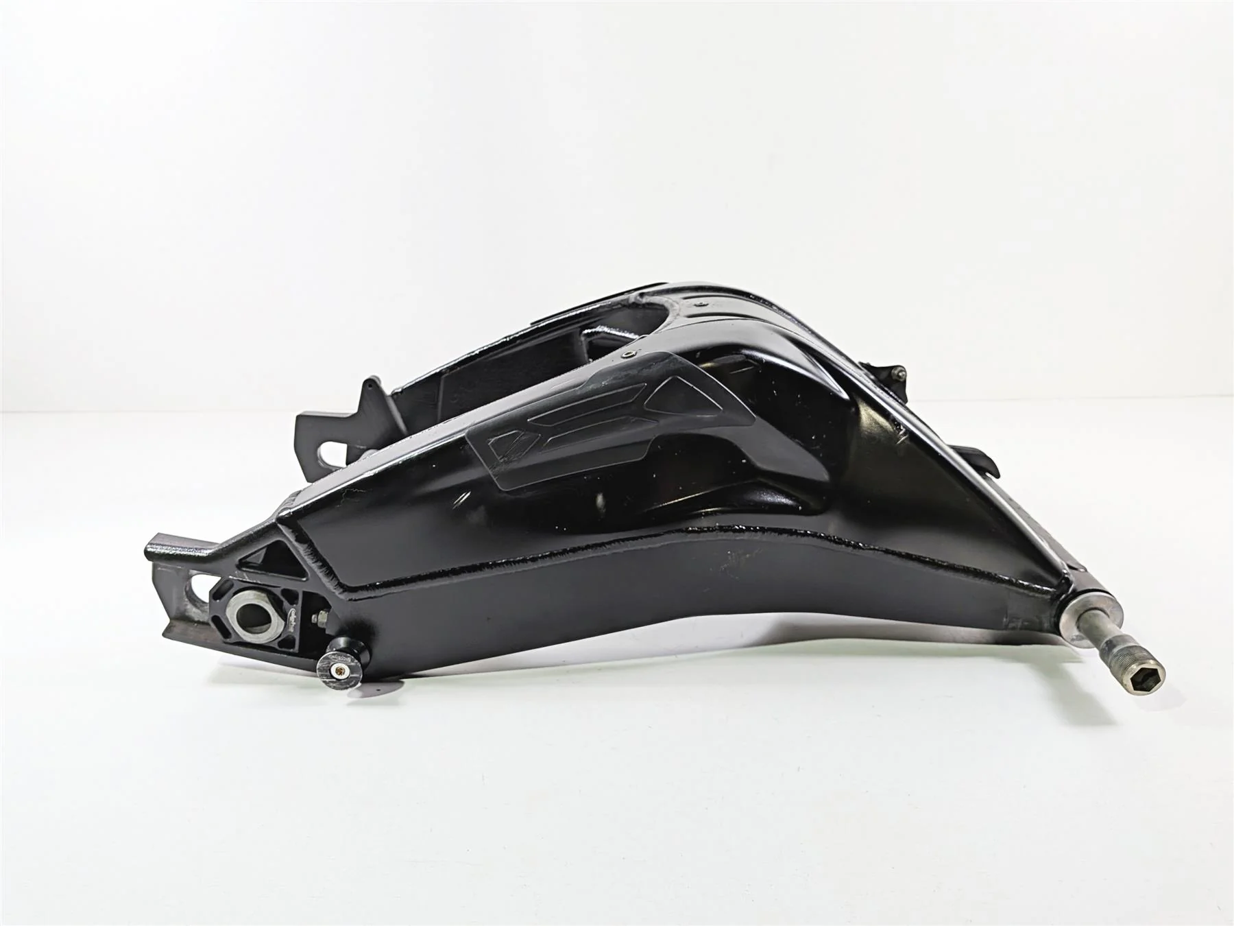 2016 BMW S1000RR K46 Black Rear Swingarm Alpha Racing Adjuster 33358549982 - Image 2