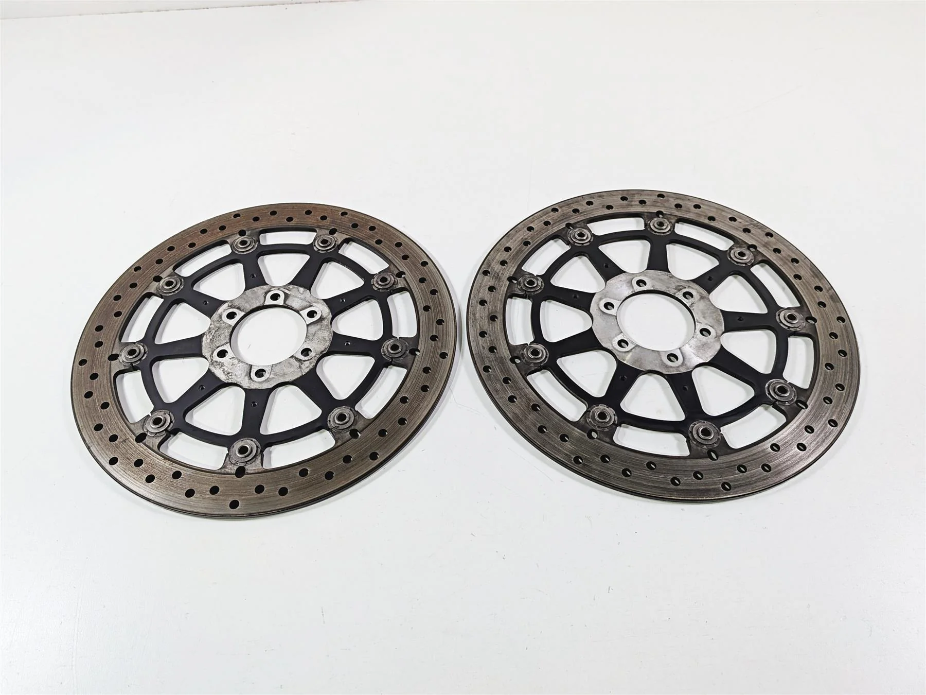 2016 BMW S1000RR K46 Brembo Front Brake Rotors 320mm 4.9mm - Forged 34118523478 - Image 12
