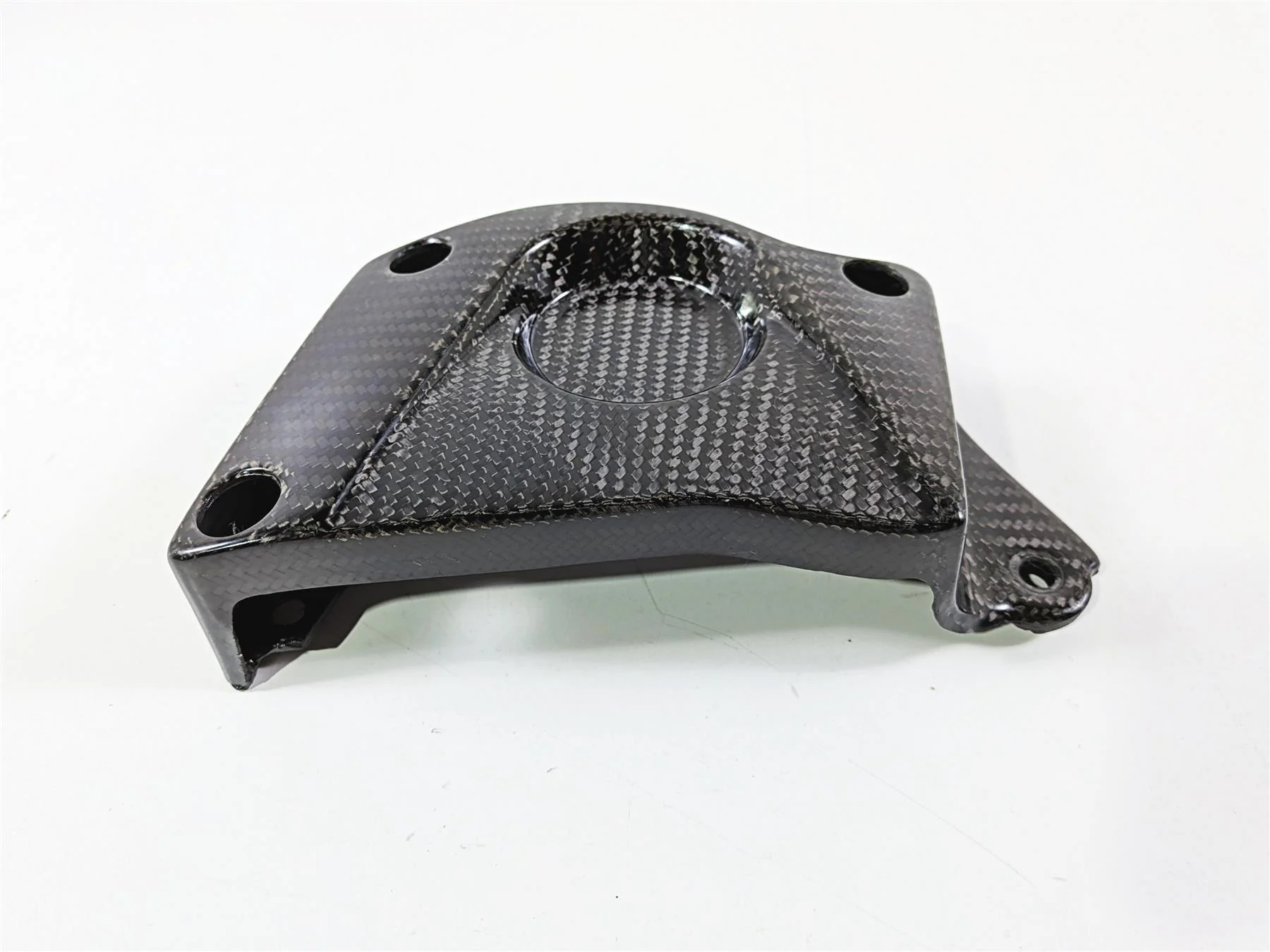 2016 BMW S1000RR K46 Carbon Fiber Front Sprocket Gear Cover Fairing - Image 5