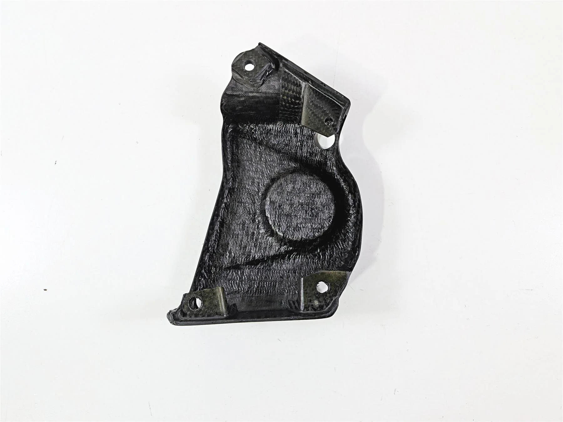 2016 BMW S1000RR K46 Carbon Fiber Front Sprocket Gear Cover Fairing - Image 6