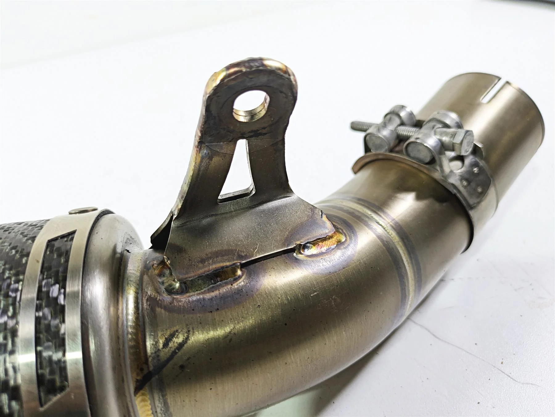 2016 BMW S1000RR K46 Conic Carbon SC-Project Exhaust Muffler Pipe B20A-34C - Image 8