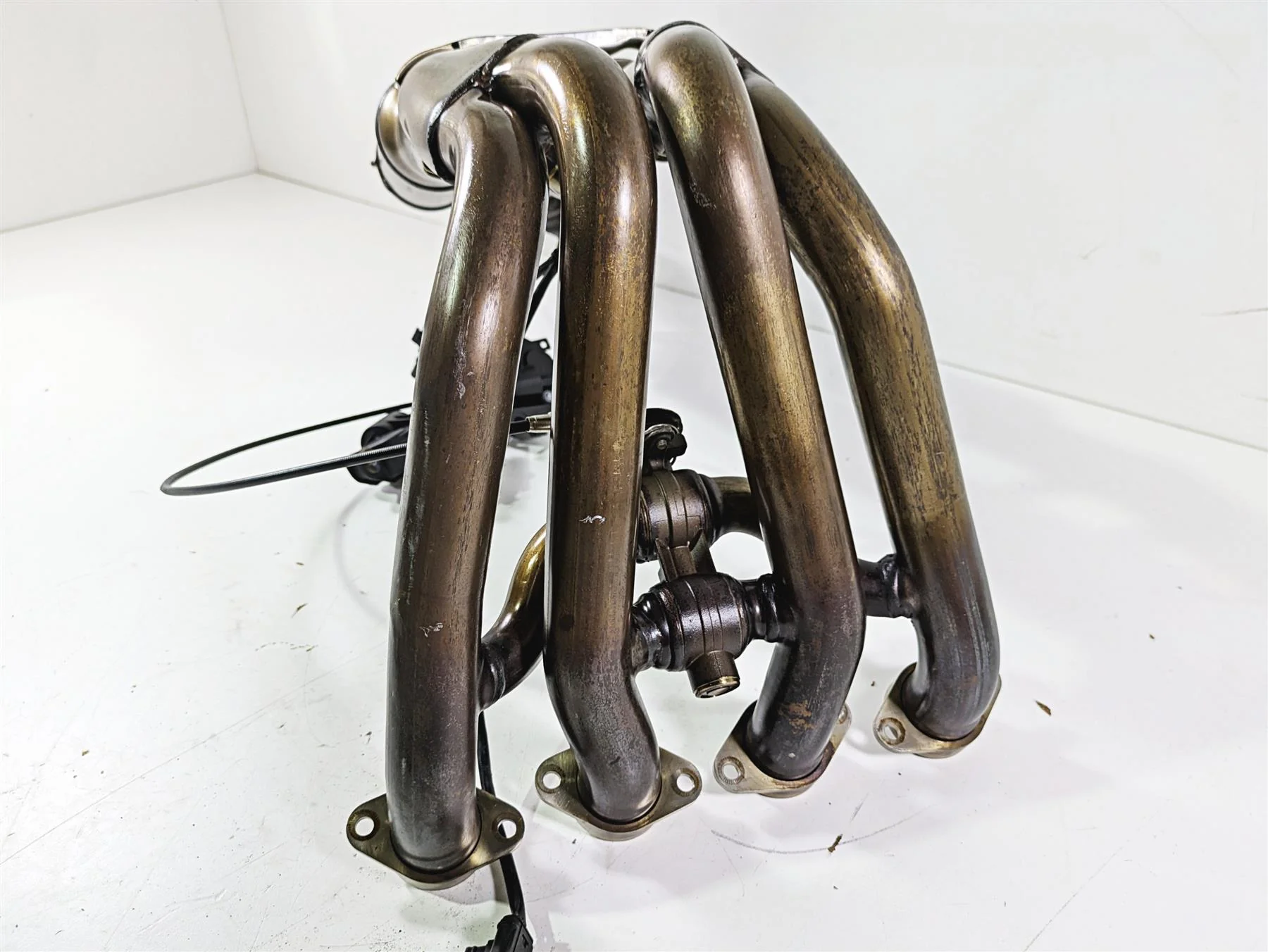 2016 BMW S1000RR K46 Exhaust Header & Servo Motor 18518548761 - Image 6